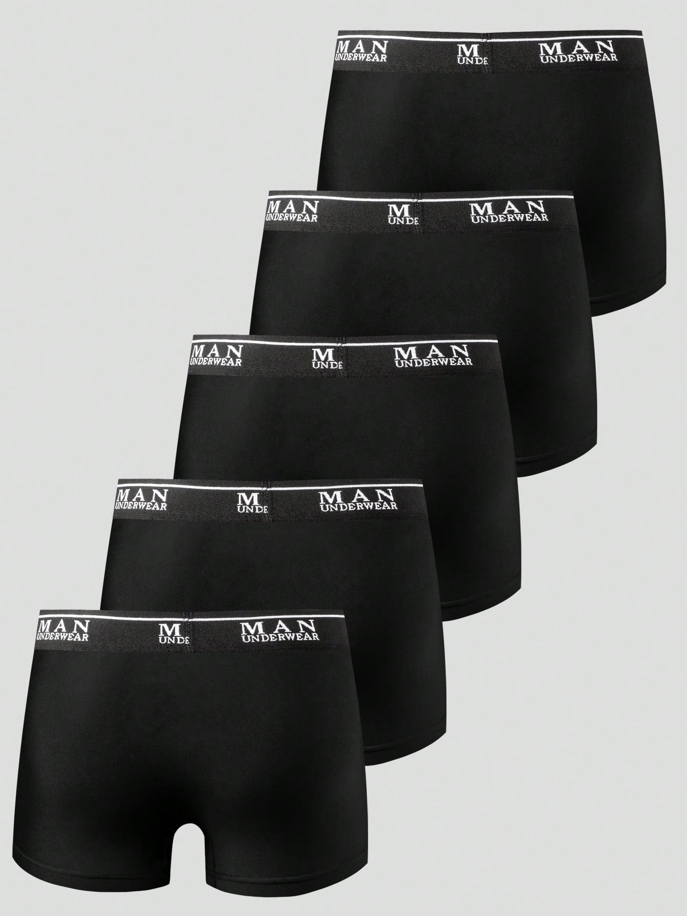 Snug Zone 5 pièces Boxers hommes fins, sexy et haute élasticité — vue 4