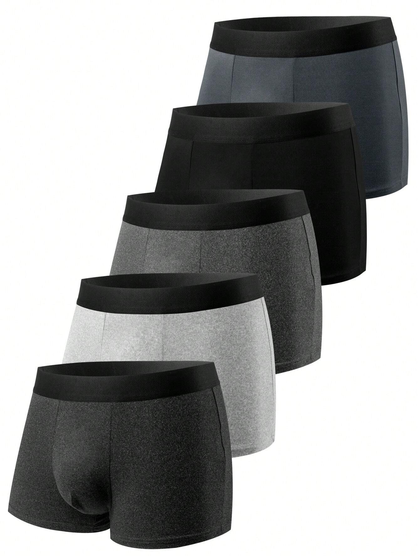 Snug Zone 5 pièces Boxers hommes fins, sexy et haute élasticité
