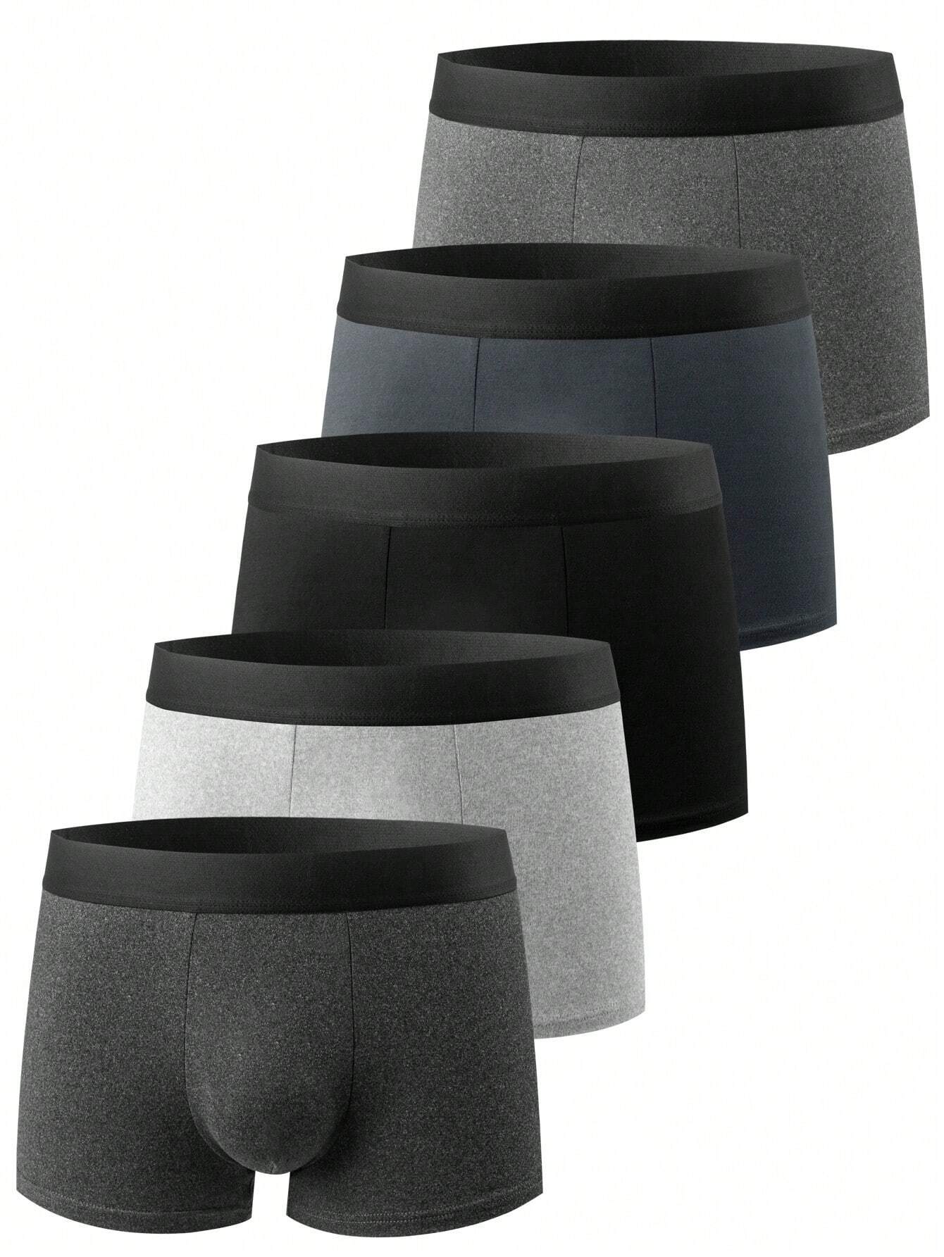 Snug Zone 5 pièces Boxers hommes fins, sexy et haute élasticité — vue 3