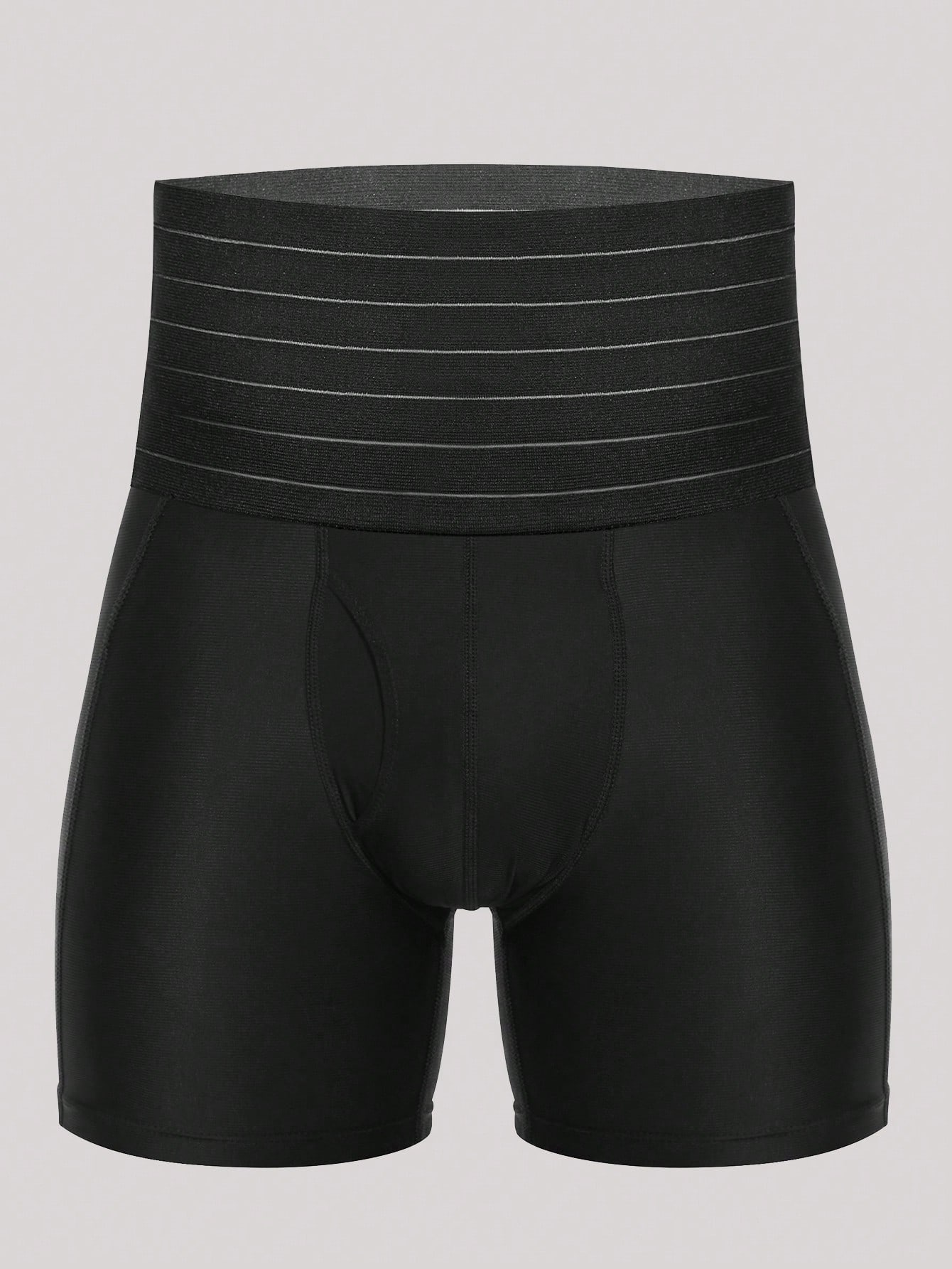 Short de compression amincissants pour hommes, sous-vêtements sculptants avec contrôle — vue 10