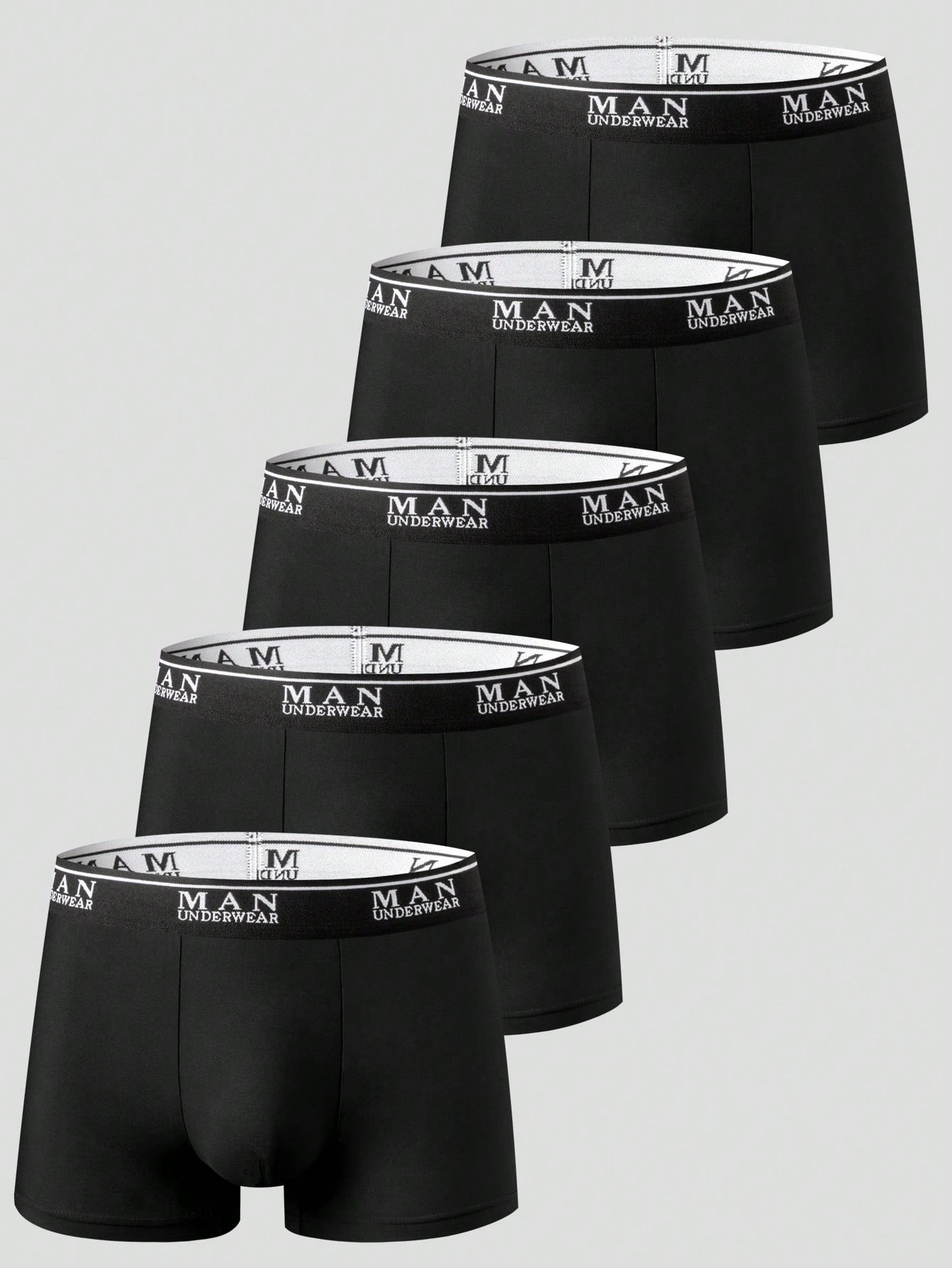Snug Zone 5 pièces Boxers hommes fins, sexy et haute élasticité — vue 8