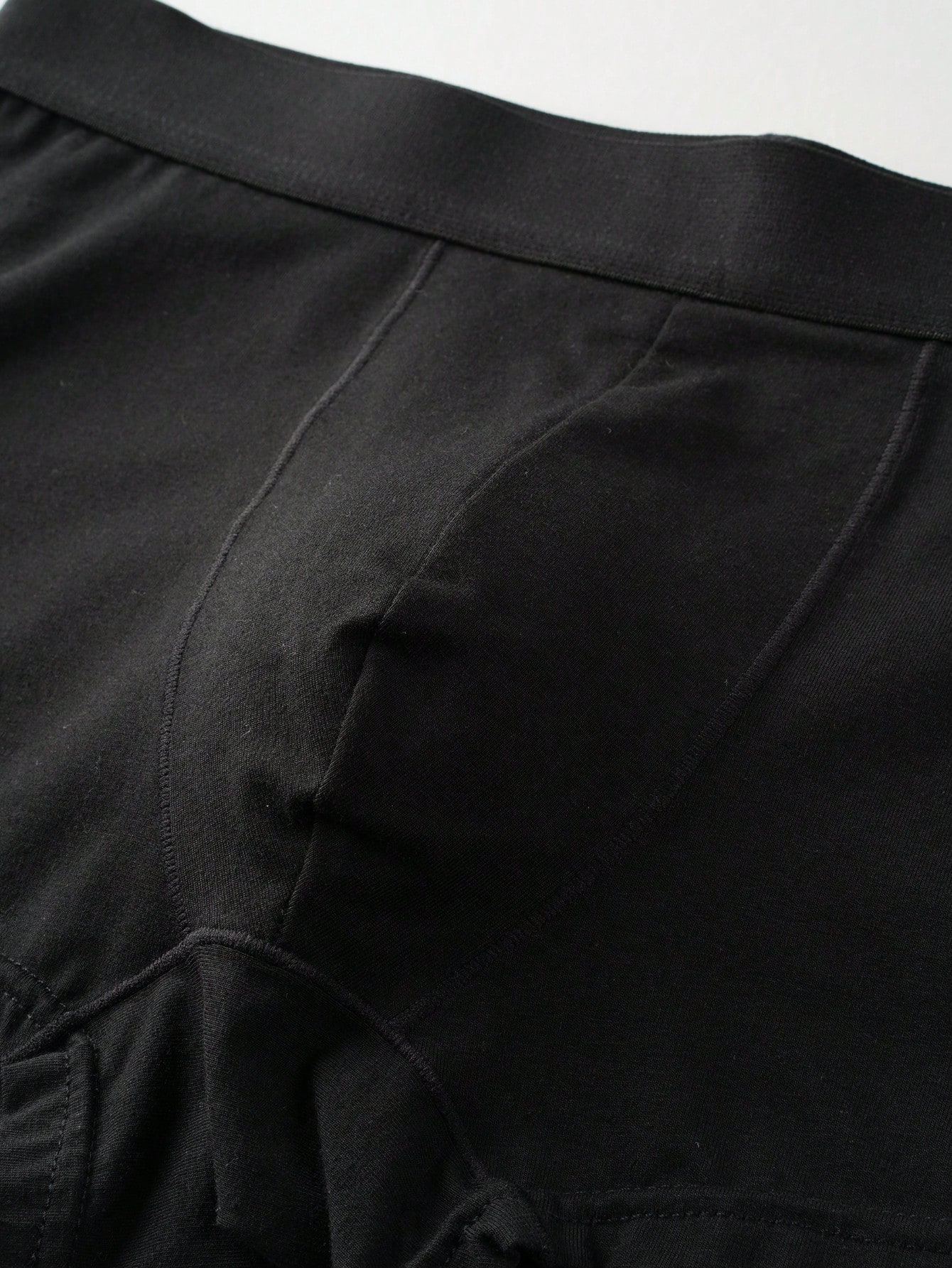 De Boxer Pour Homme De Couleur Unie Blanche — vue 12
