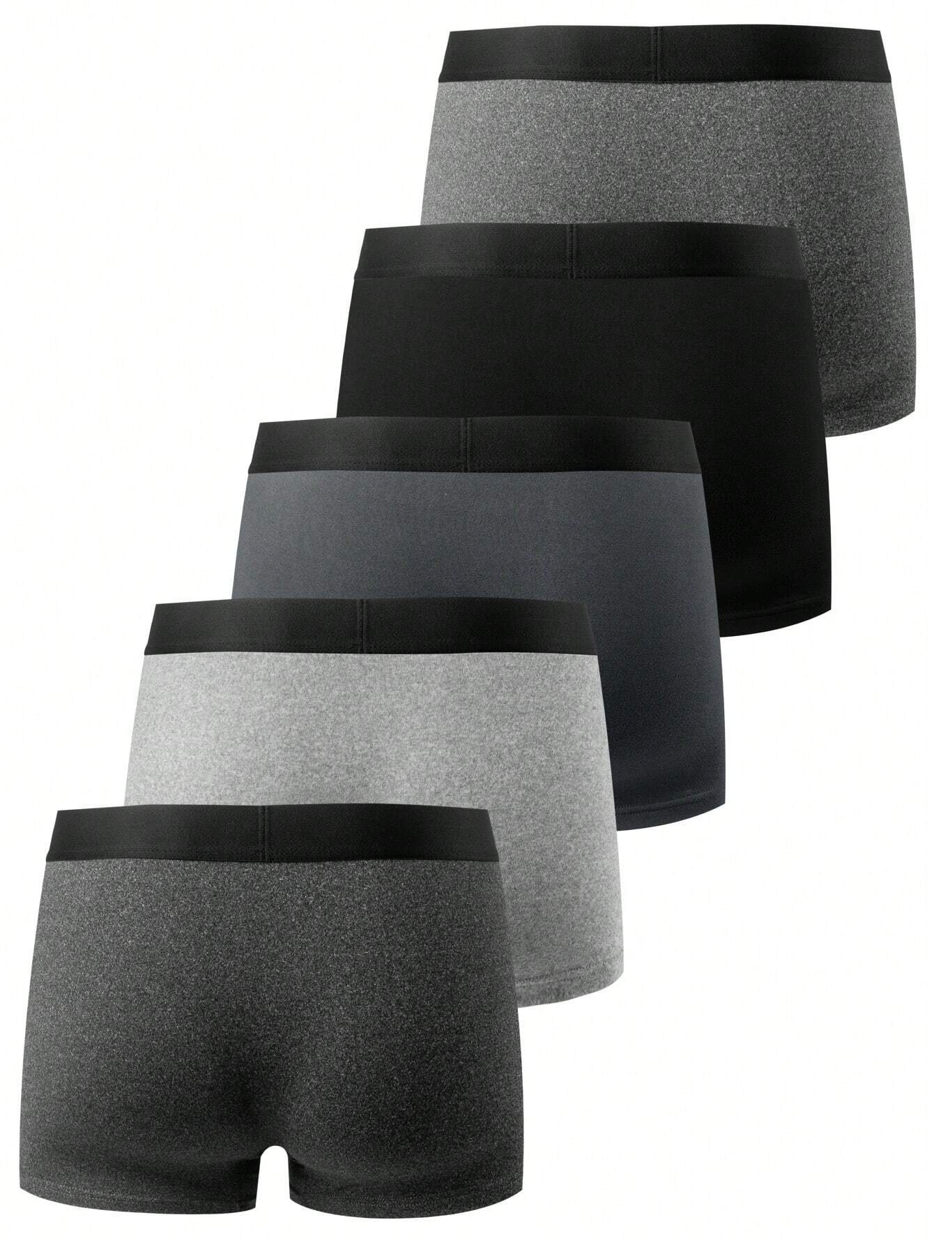 Snug Zone 5 pièces Boxers hommes fins, sexy et haute élasticité — vue 9