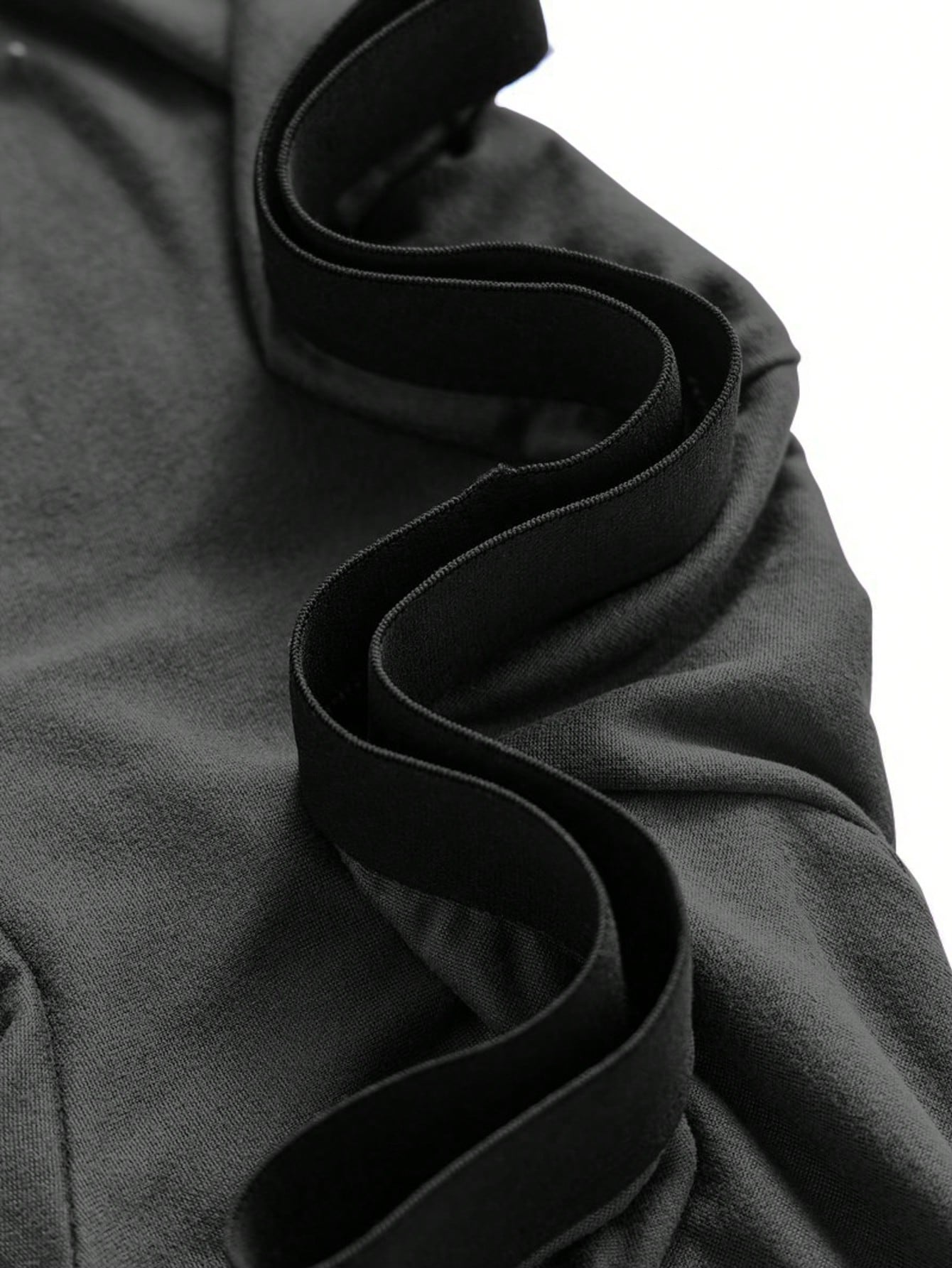 Sous-vêtements longs de couleur unie pour hommes, shorts élastiques confortables et — vue 6