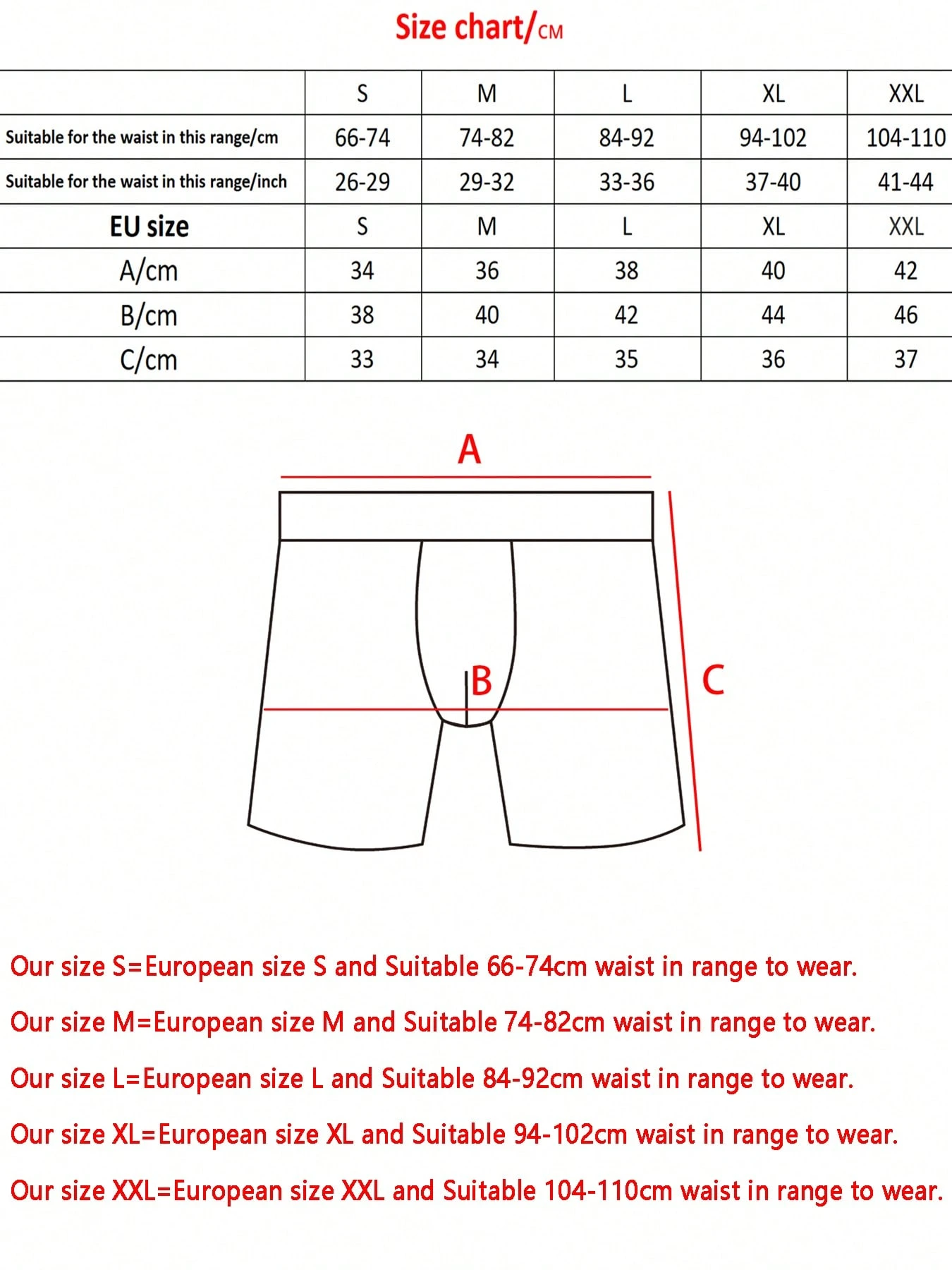 Boxer mi-longs pour homme, sous-vêtements masculins confortables — vue 2
