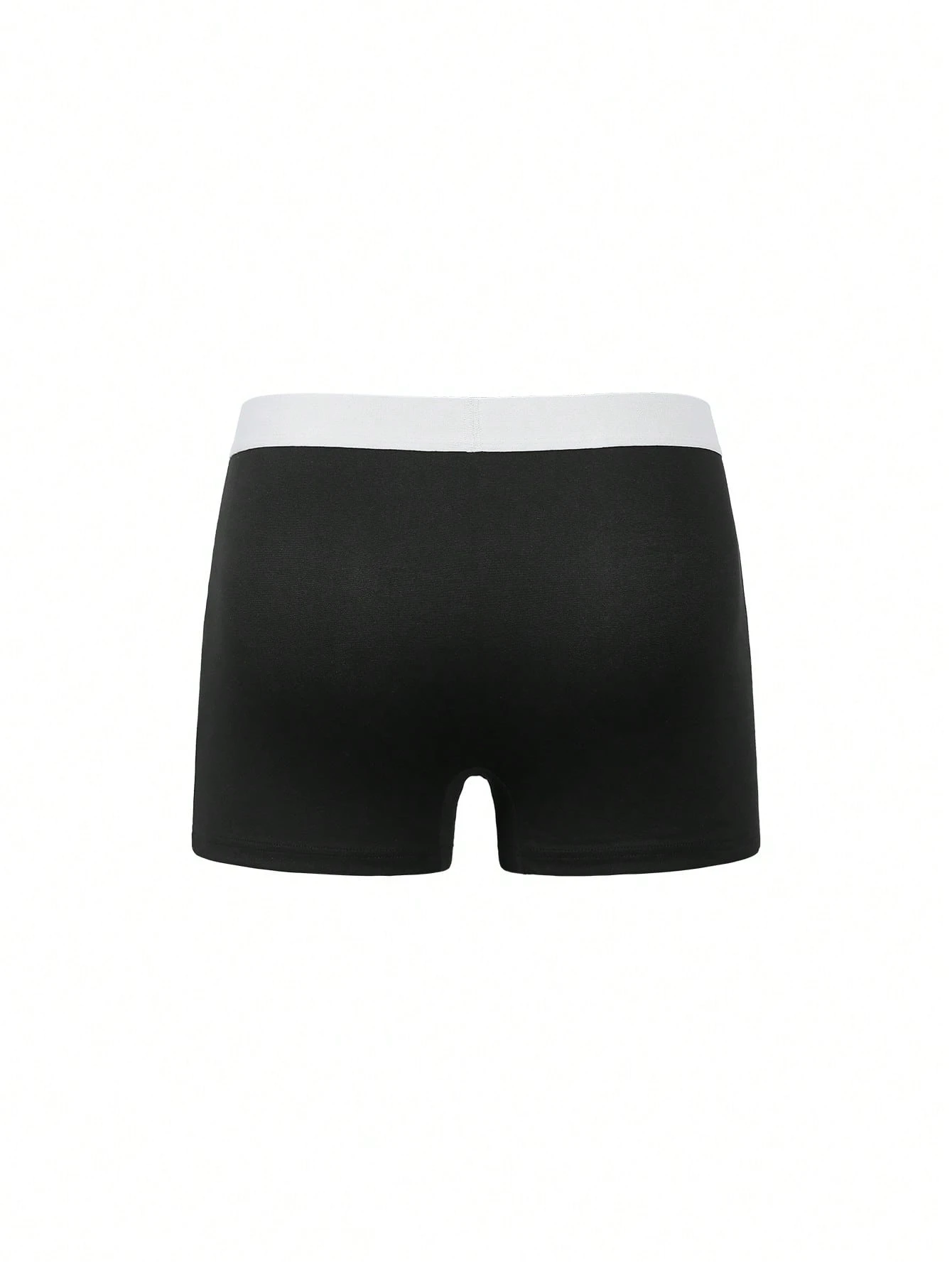 Slips respirants doux et confortables pour hommes avec bande de taille à motif lettres — vue 10