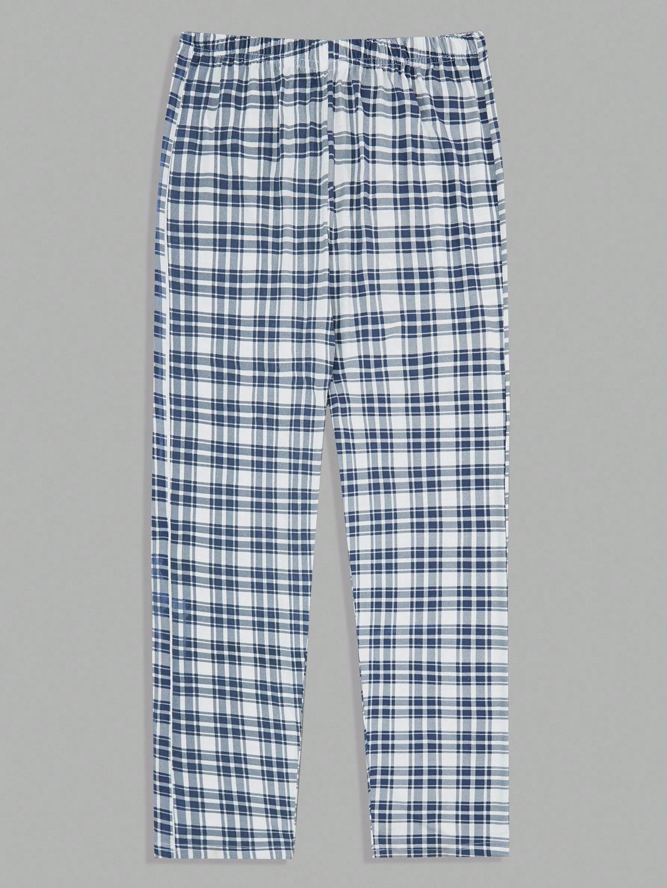 Cottnline Ensemble de détente homme en coton à carreaux imprimés, 3 pièces: — vue 9