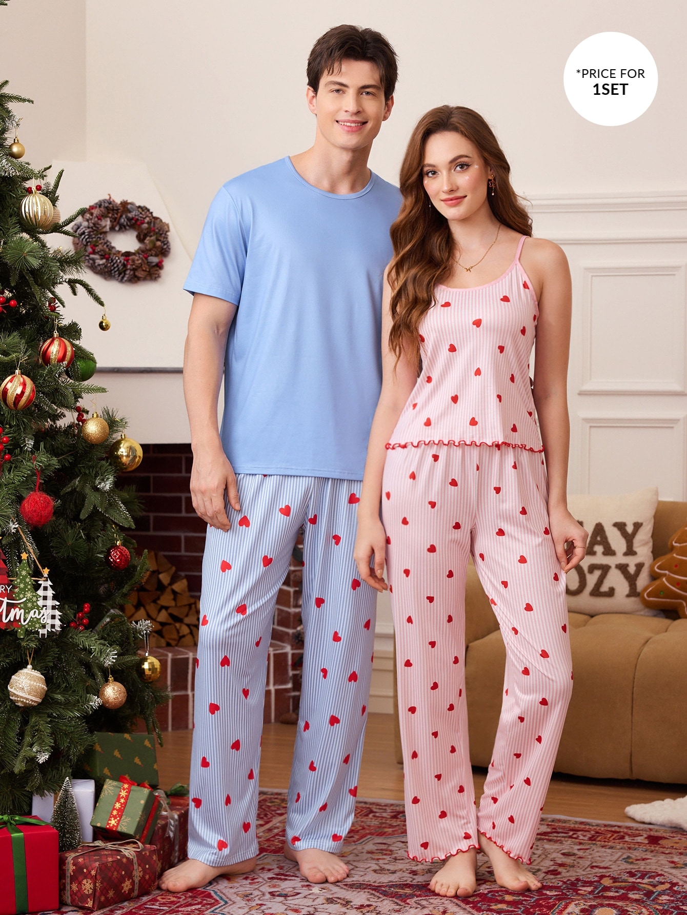 CoupledUp Ensemble décontracté pour homme composé d'un Top à manches courtes de couleur — vue 8