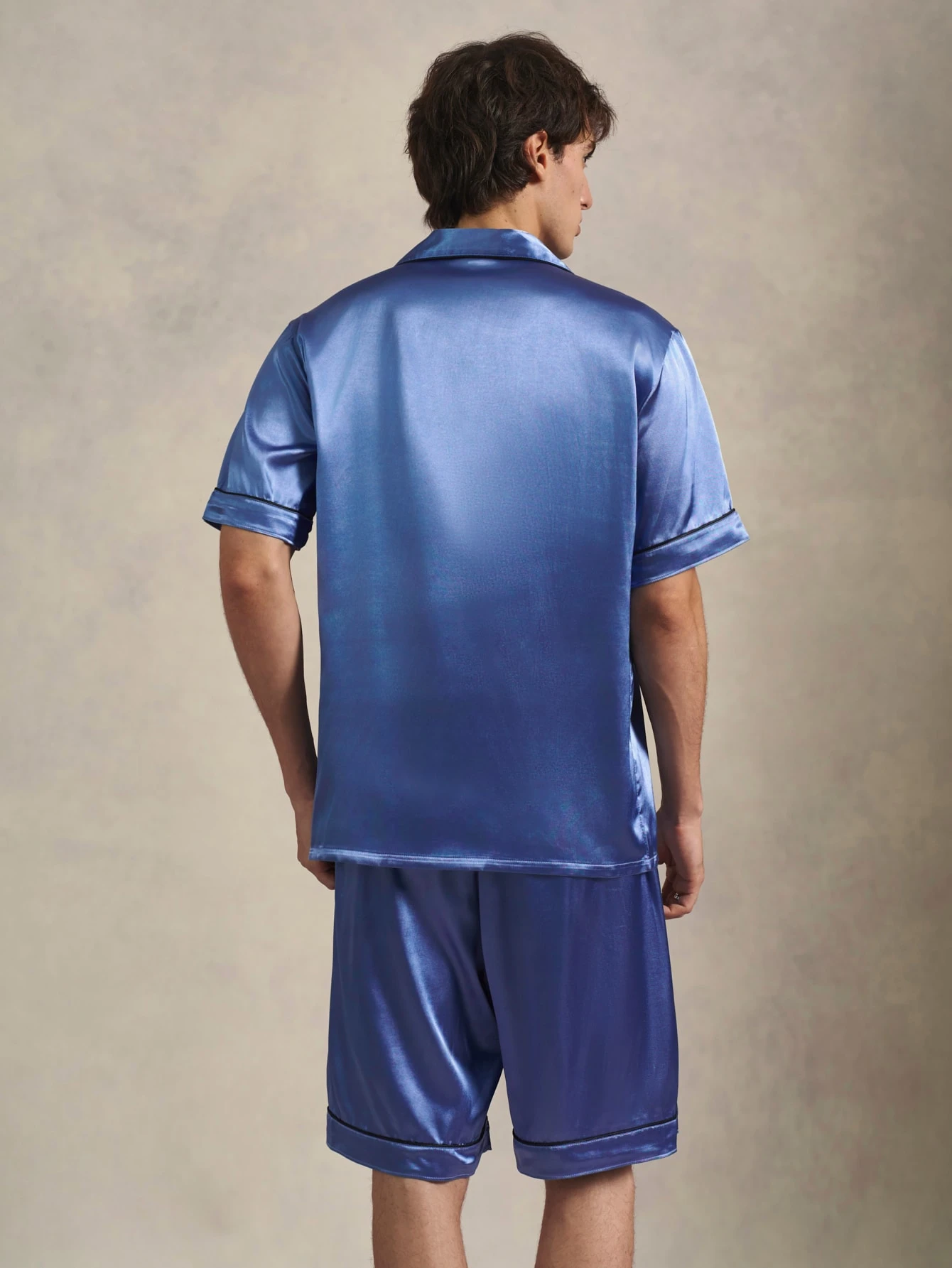 EverLounge Ensemble de pyjama / ensemble de pyjama avec lien en satin et appliqué de — vue 9