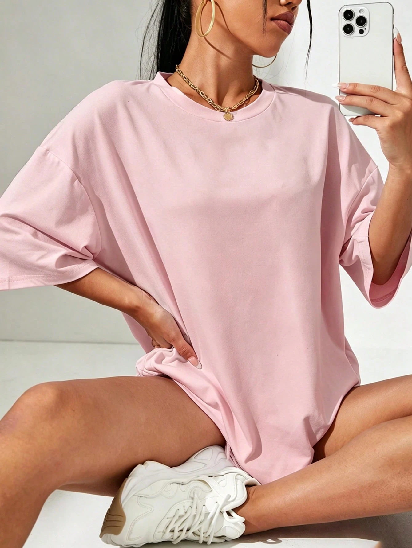 INAWLY T-shirt col rond — vue 5