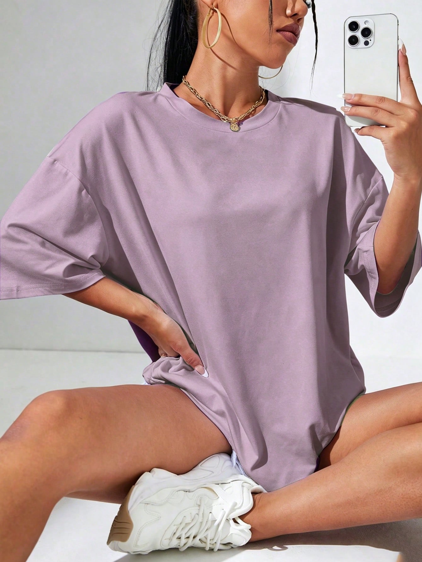 INAWLY T-shirt col rond — vue 12