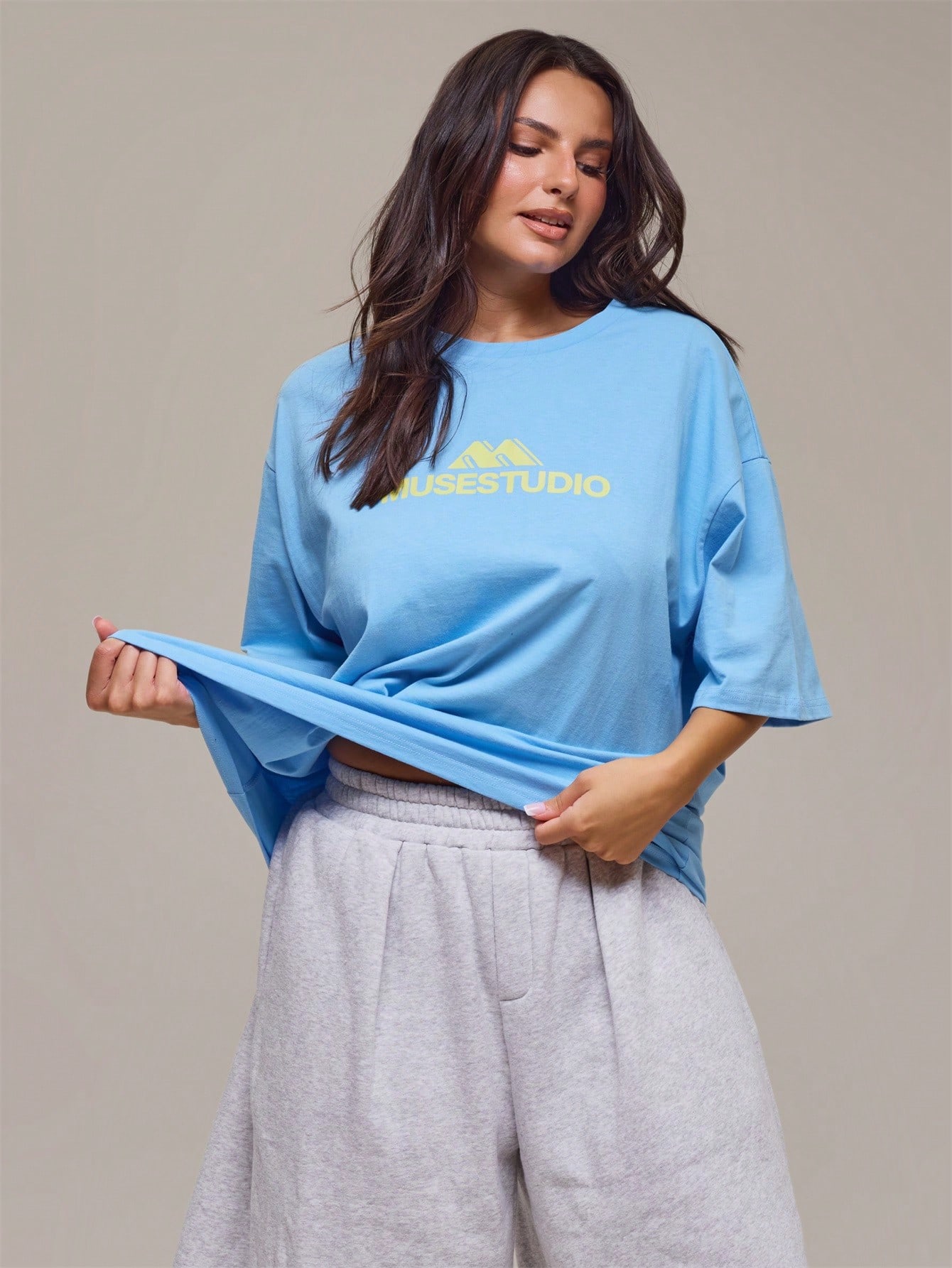 MUSERA T-shirt grande taille printemps, vacances, été, fêtes, élégant, décontracté automne — vue 3