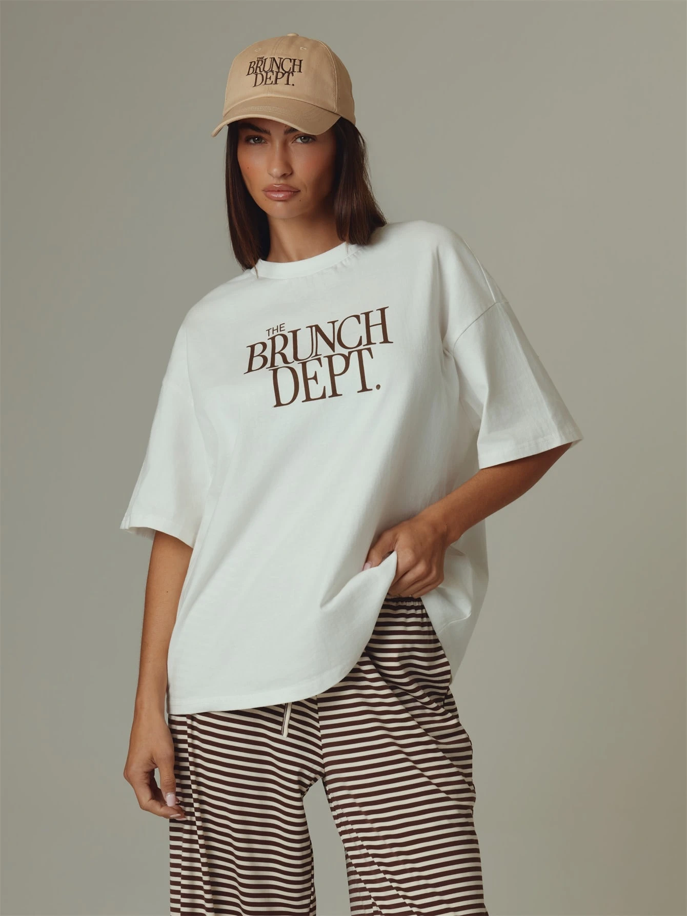 MUSERA T-shirt graphique surdimensionné Printemps, Girly, Jour, Mignon, Décontracté Sweet — vue 7