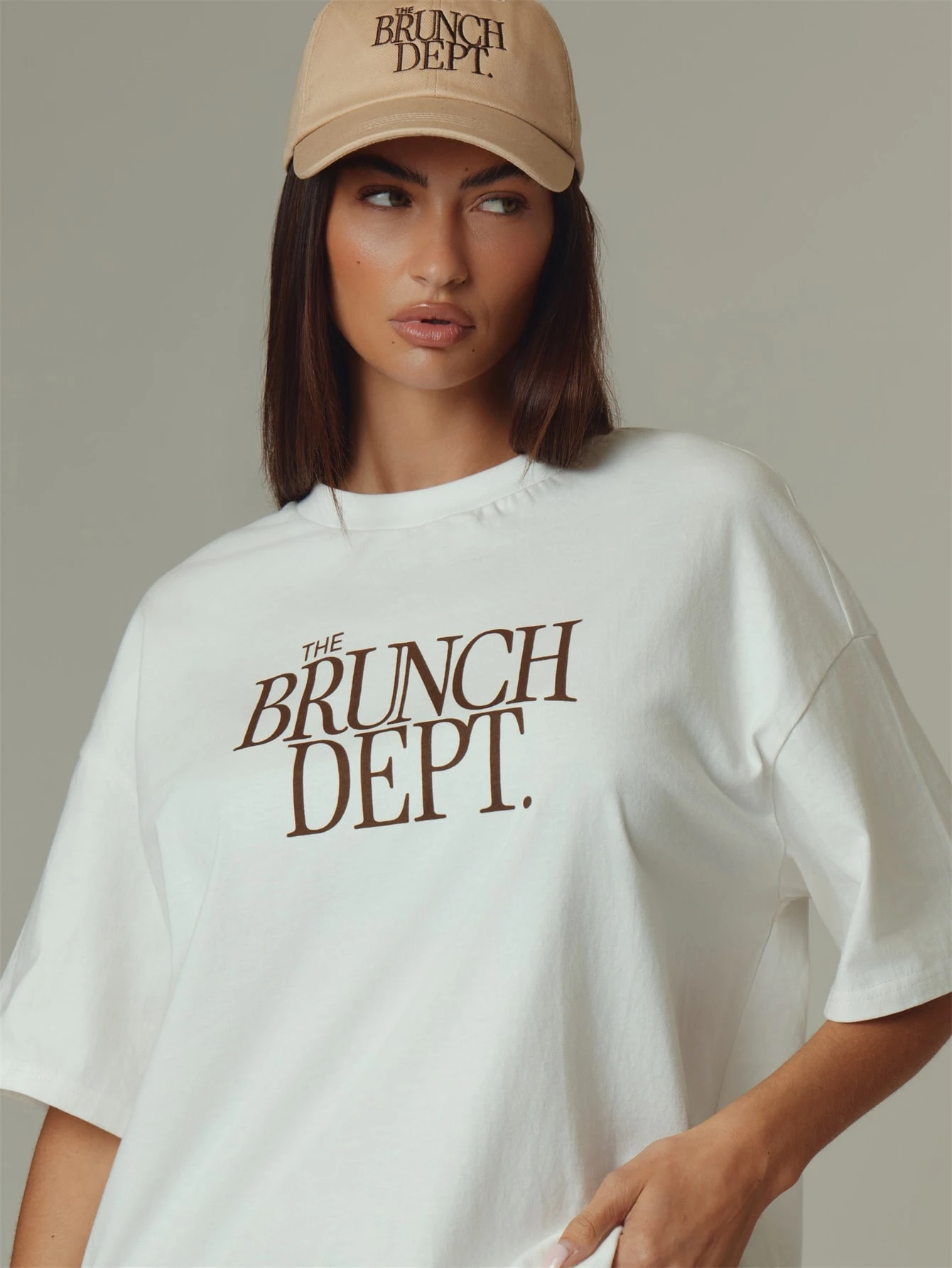 MUSERA T-shirt graphique surdimensionné Printemps, Girly, Jour, Mignon, Décontracté Sweet — vue 8