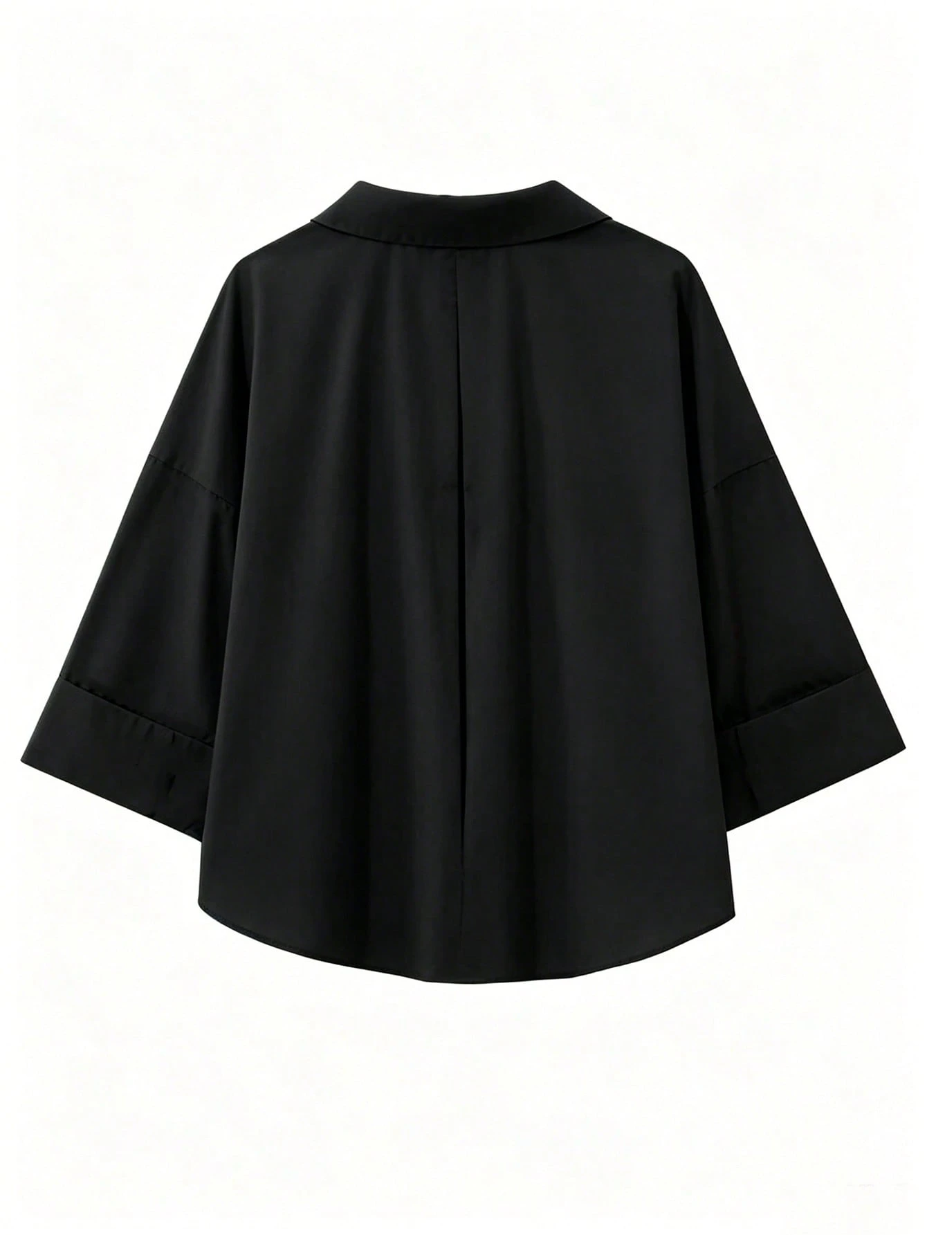 Chemise à manches longues col chemisier décontractée et polyvalente pour femmes, printemps — vue 8