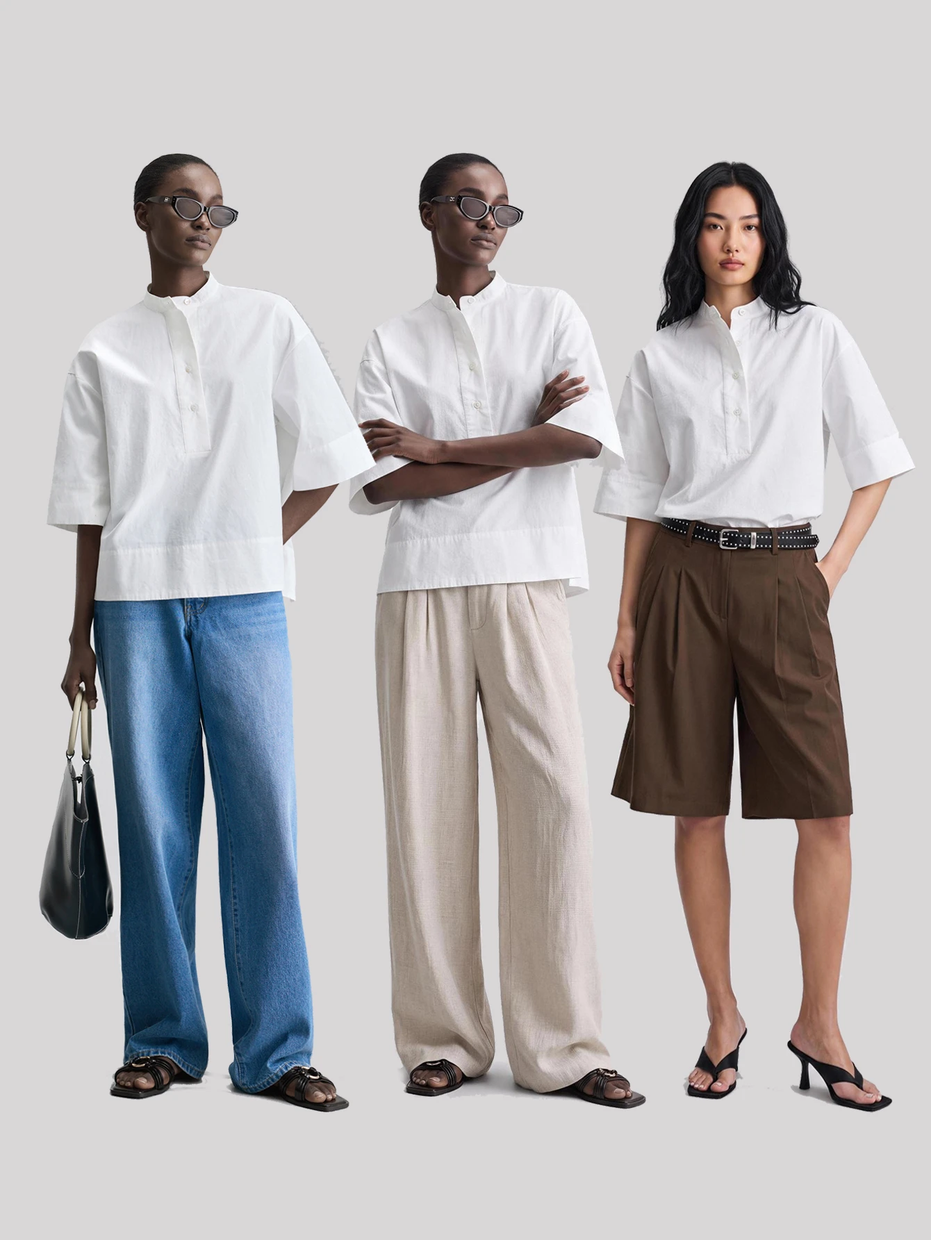 Ontre Blouse femme 2026 nouvelle, toutes saisons, minimaliste, élégante, moderne, — vue 10