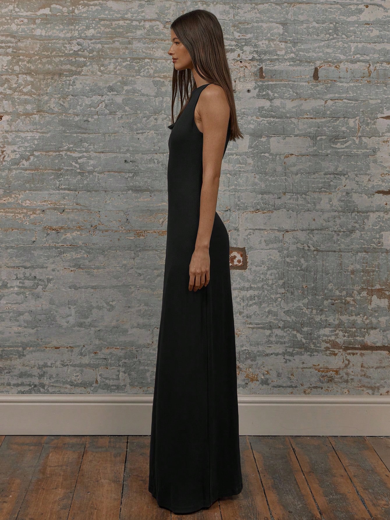 MUSERA Robe longue d'été à encolure ronde et emmanchures tombantes pour femmes. Robe — vue 9