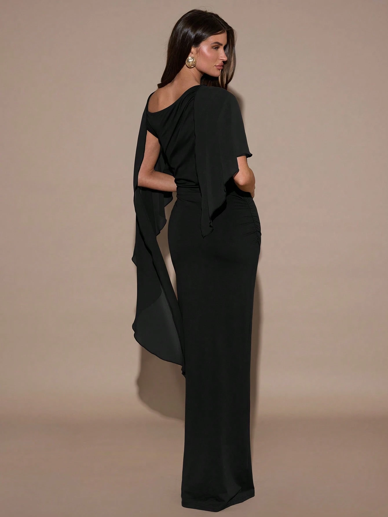 Robe d'été élégante et ajustée de conception mode à couleur unie pour femmes — vue 9