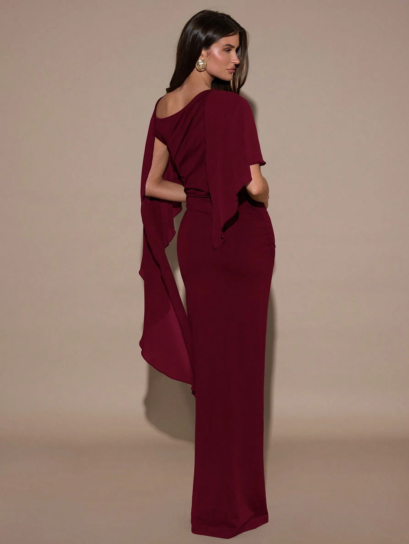 Robe d'été élégante et ajustée de conception mode à couleur unie pour femmes — vue 10