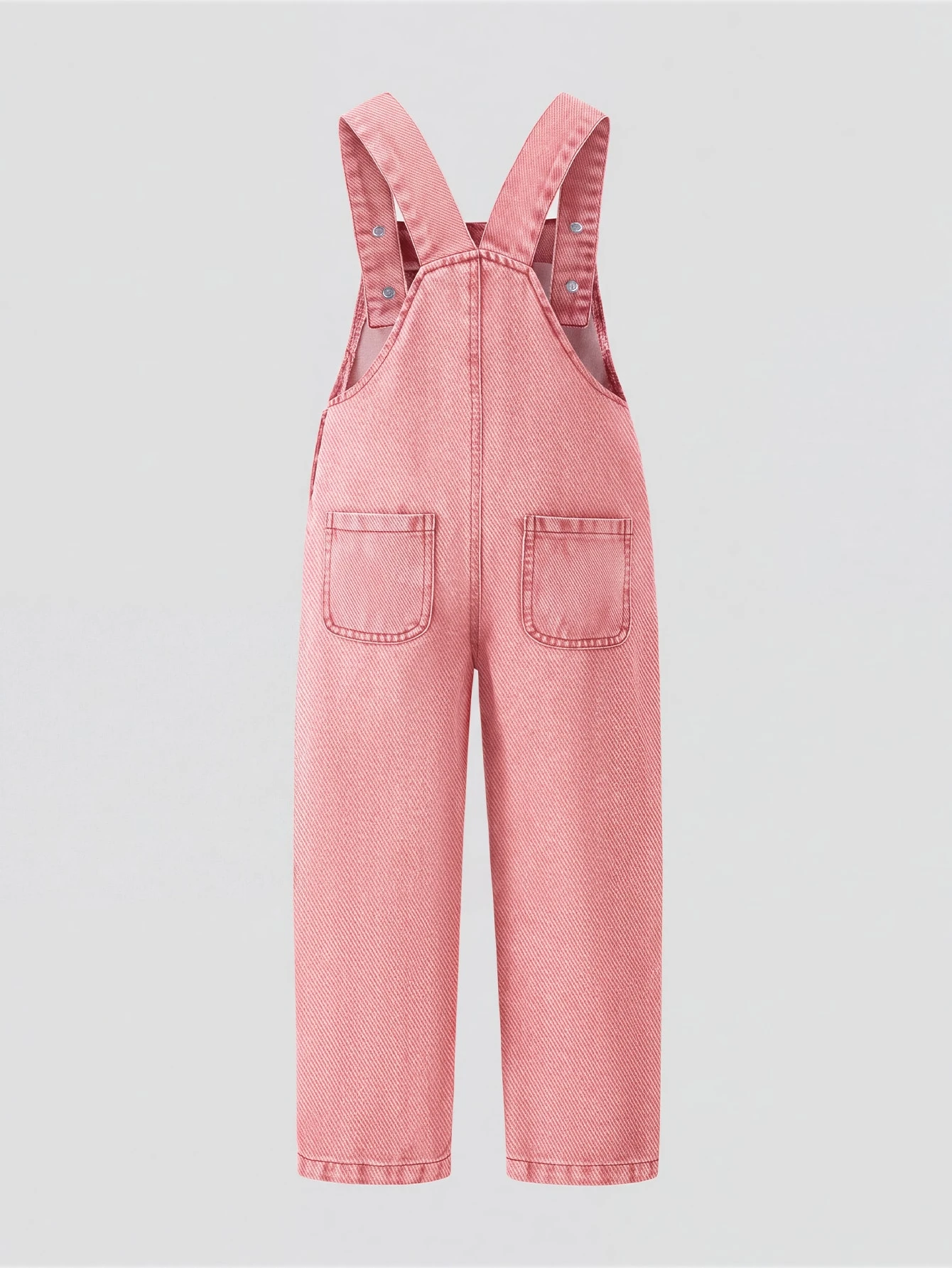 ChillGRL Ensemble de tenue pour jeune fille avec salopette en jean à décoration — vue 8