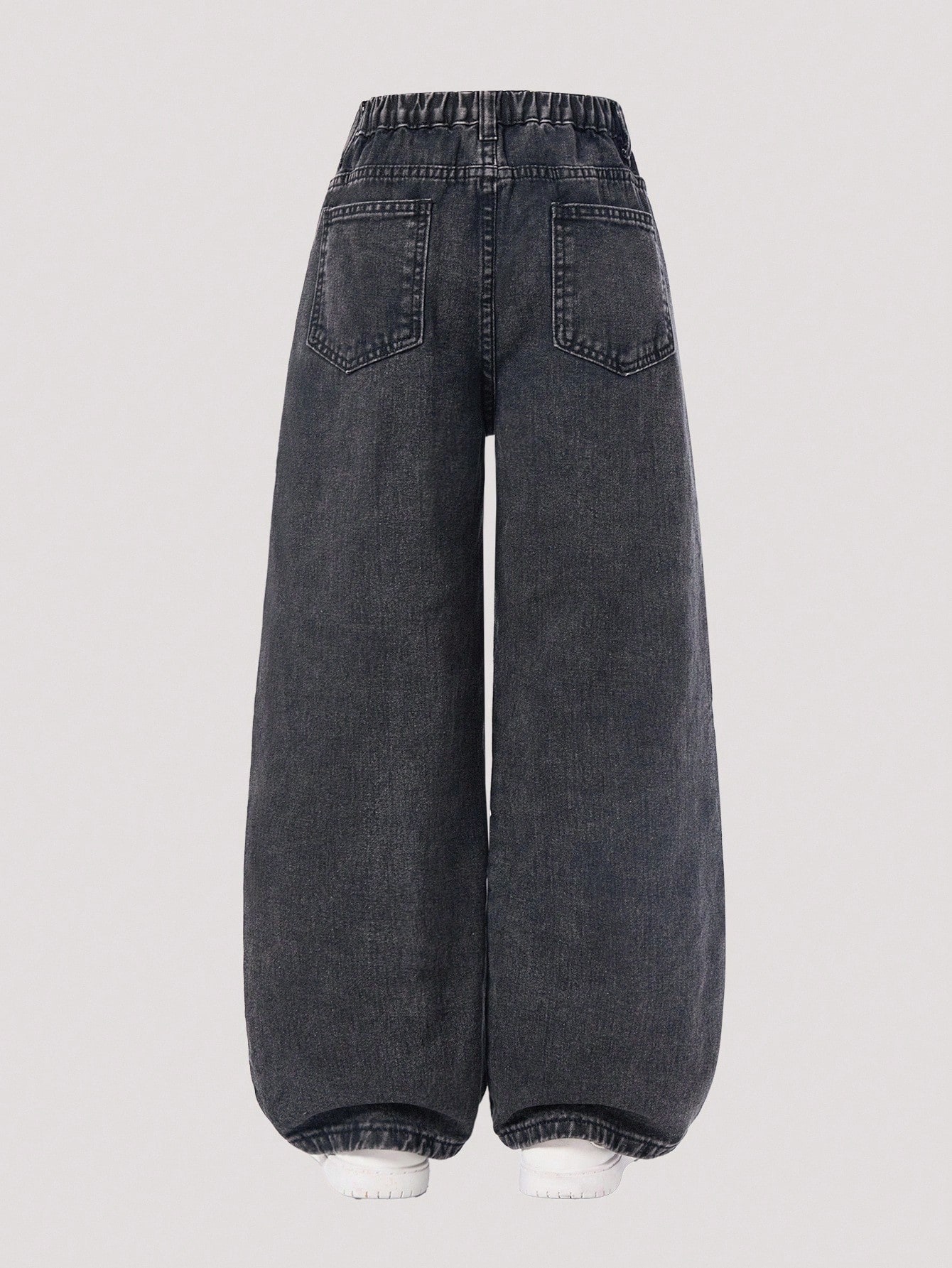 ChillGRL Jeans en denim à jambes larges pour fille préadolescente, nouvelle mode — vue 9
