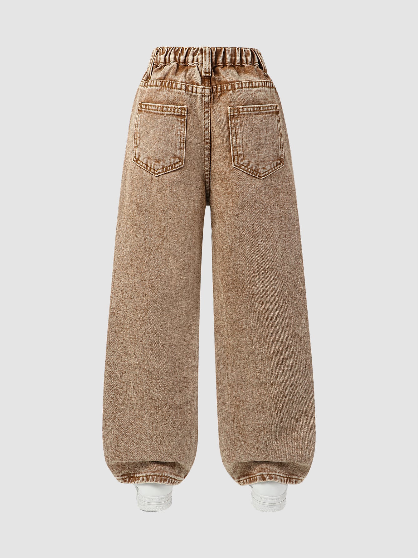 ChillGRL Jeans en denim à jambes larges pour fille préadolescente, nouvelle mode — vue 10