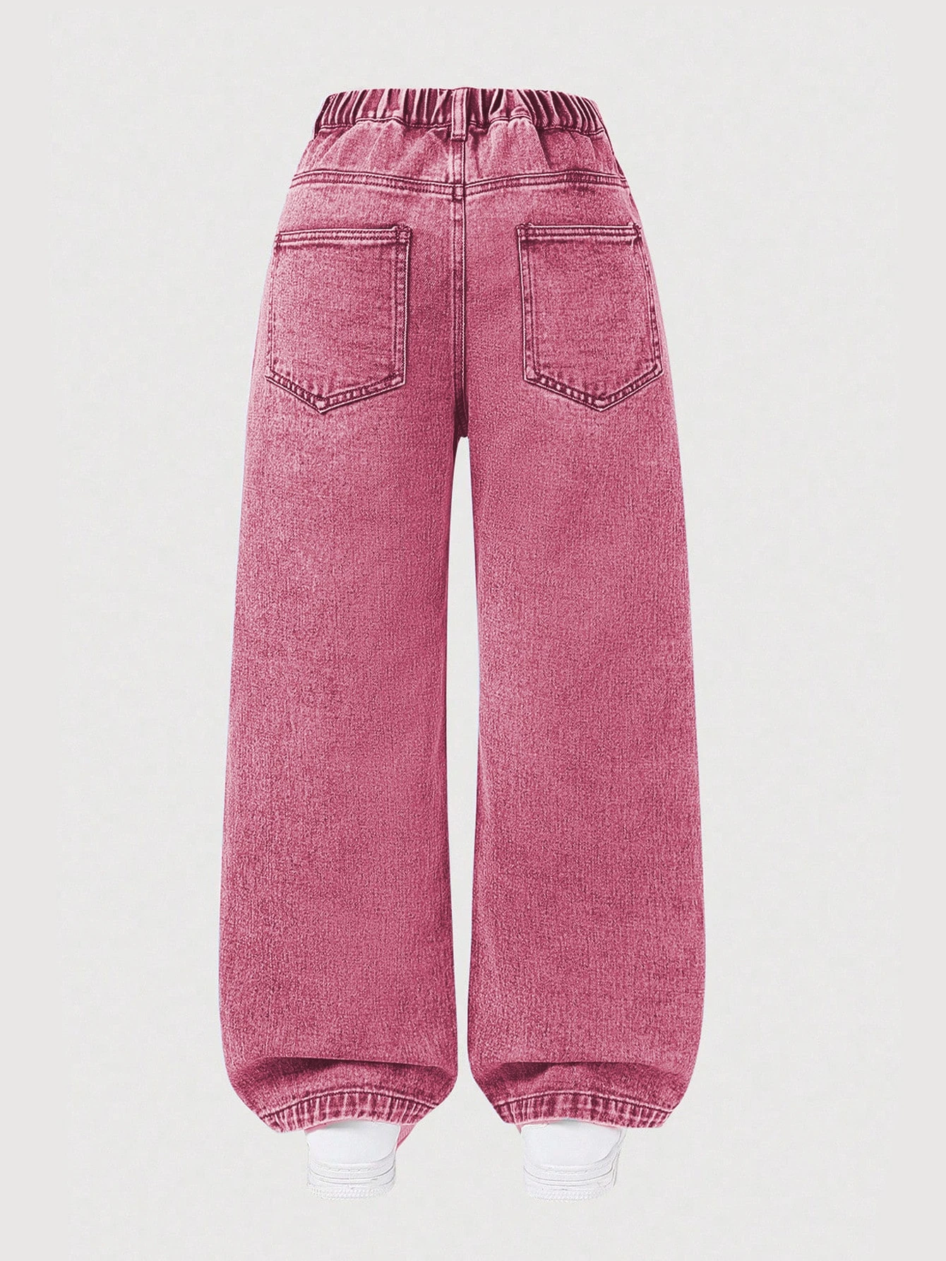ChillGRL Jeans en denim à jambes larges pour fille préadolescente, nouvelle mode — vue 7