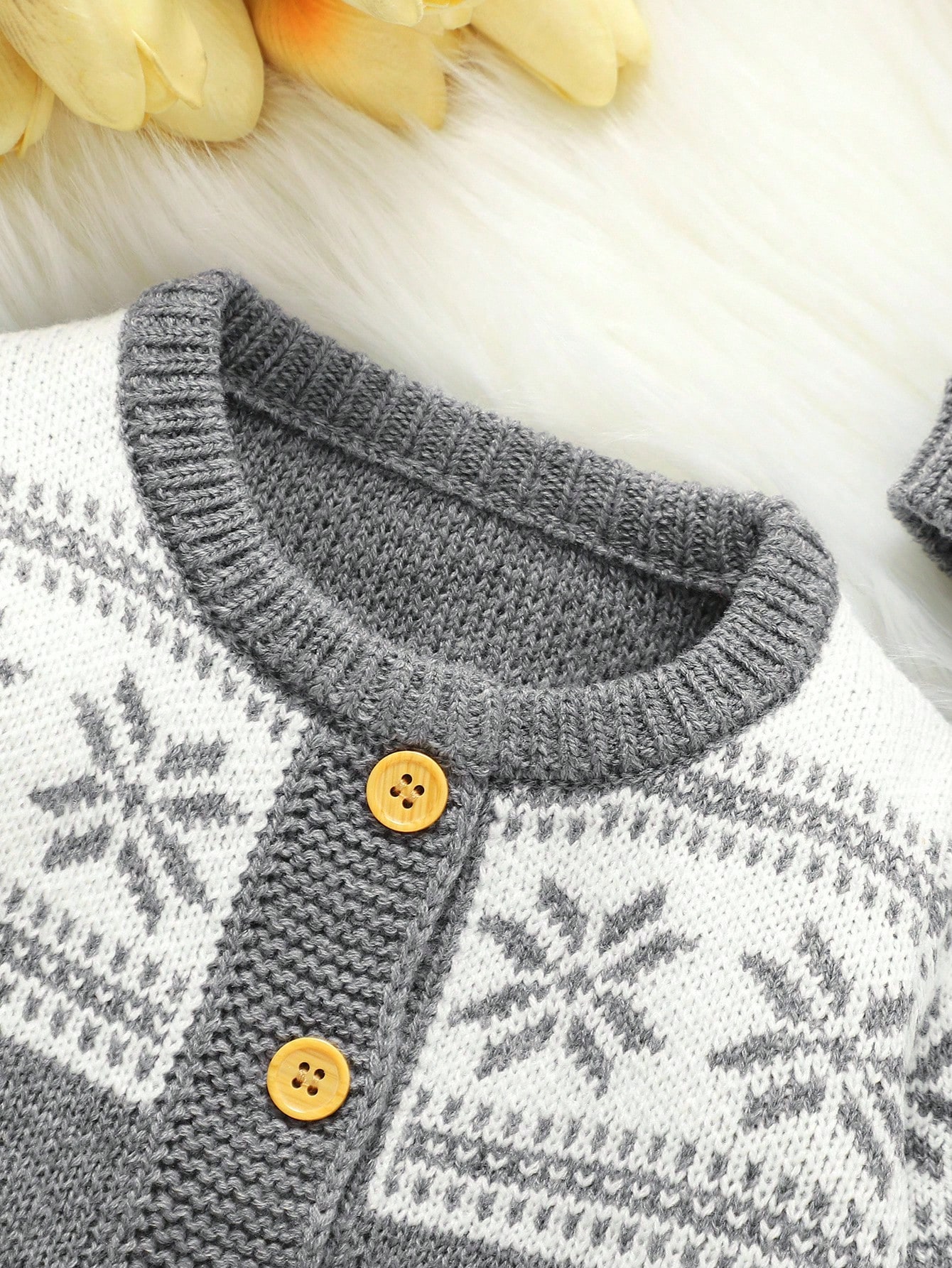 Ensemble 3 pièces vintage décontracté pour tout-petit: veste à manches longues et — vue 10
