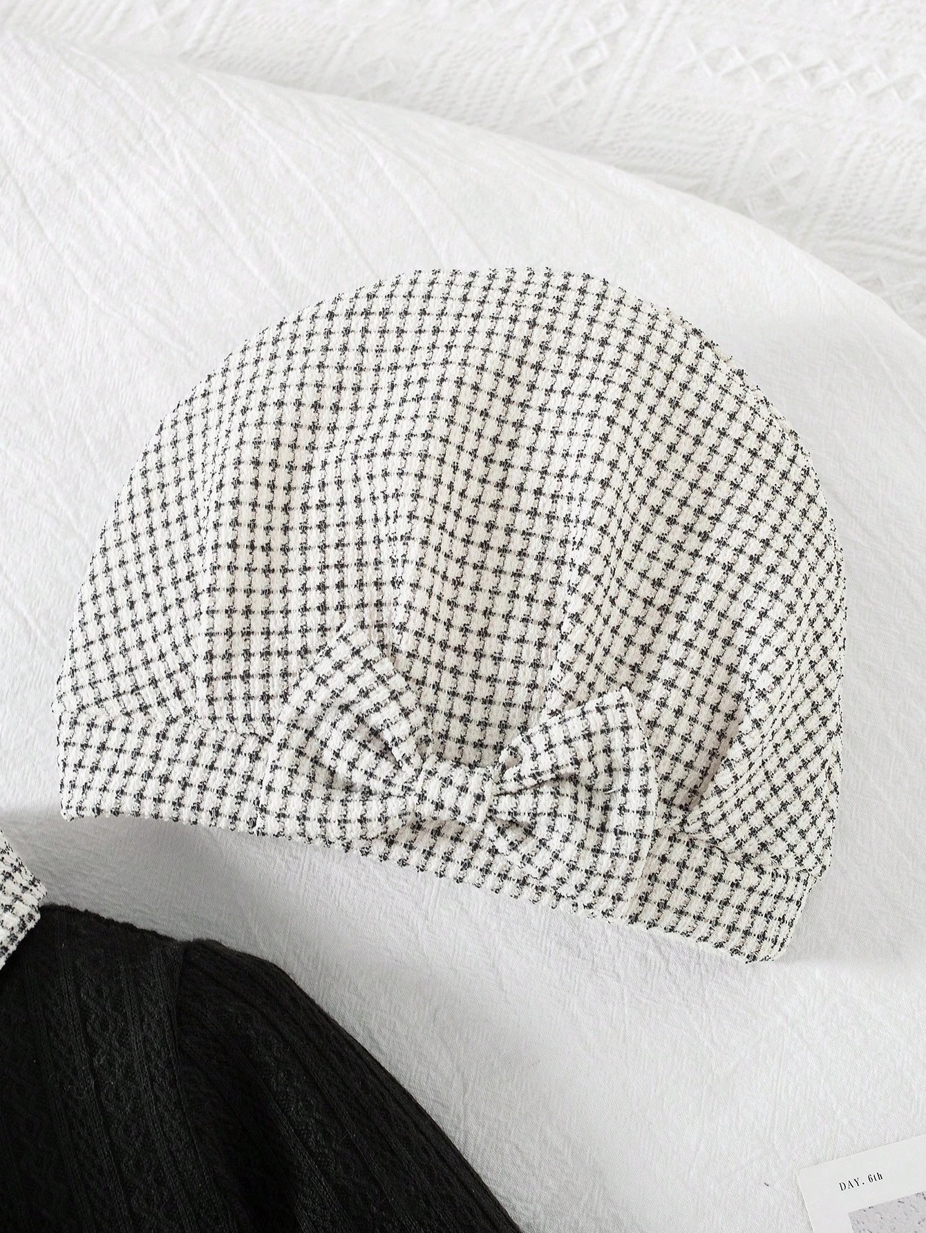 Souflis Souflis 4 pièces/set Jupe en tweed texturé élégante pour bébé fille, Top en — vue 9
