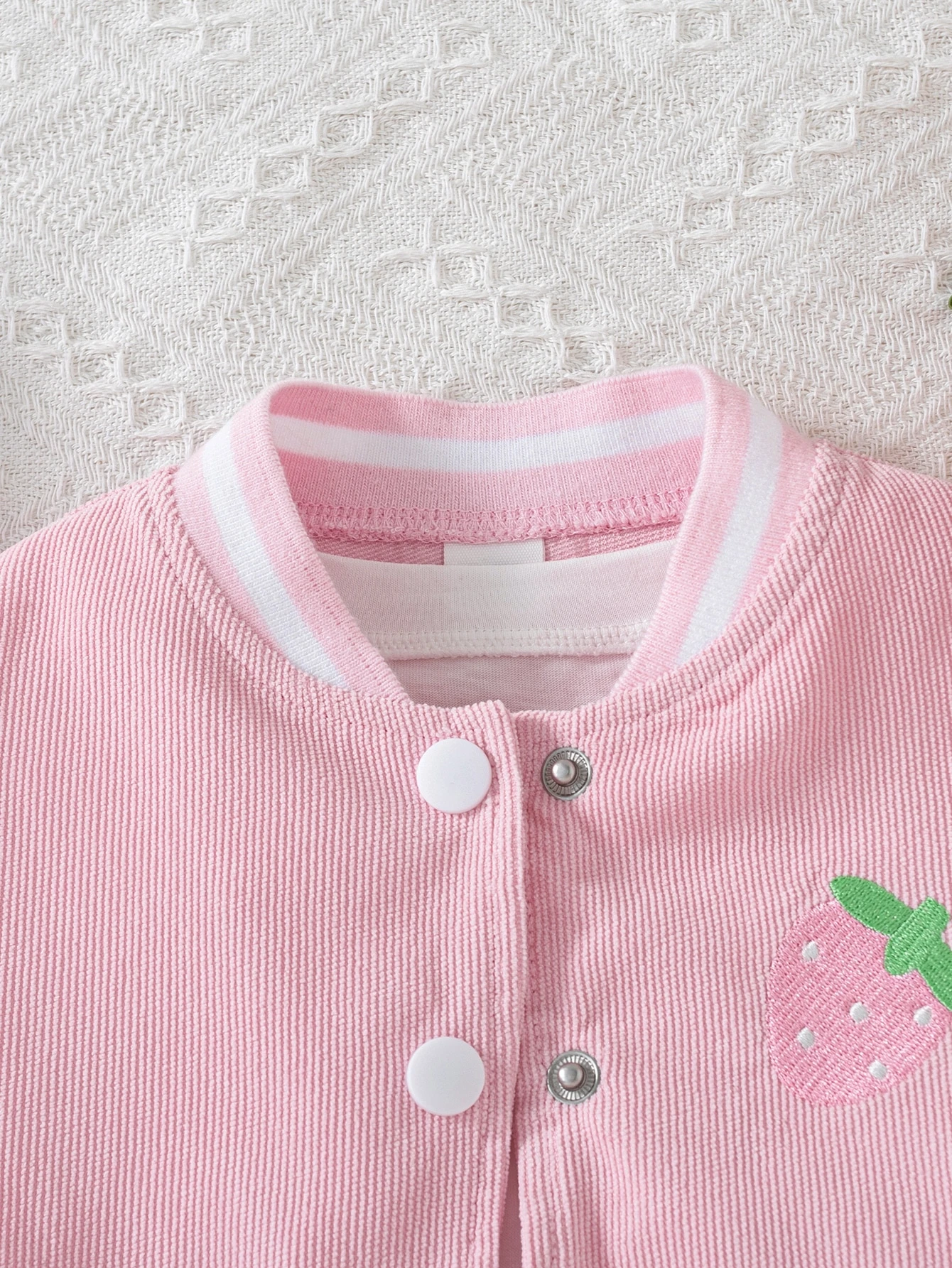 Genkimix Kids 2 pièces/Ensemble Tenue de baseball pour bébé fille avec imprimé de lettres — vue 12