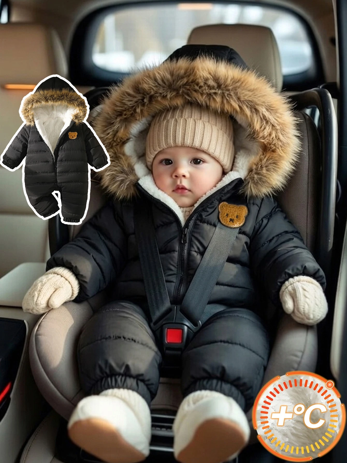Combinaison bébé garçon nourrisson tout-petit 0-3 ans automne/hiver décontractée