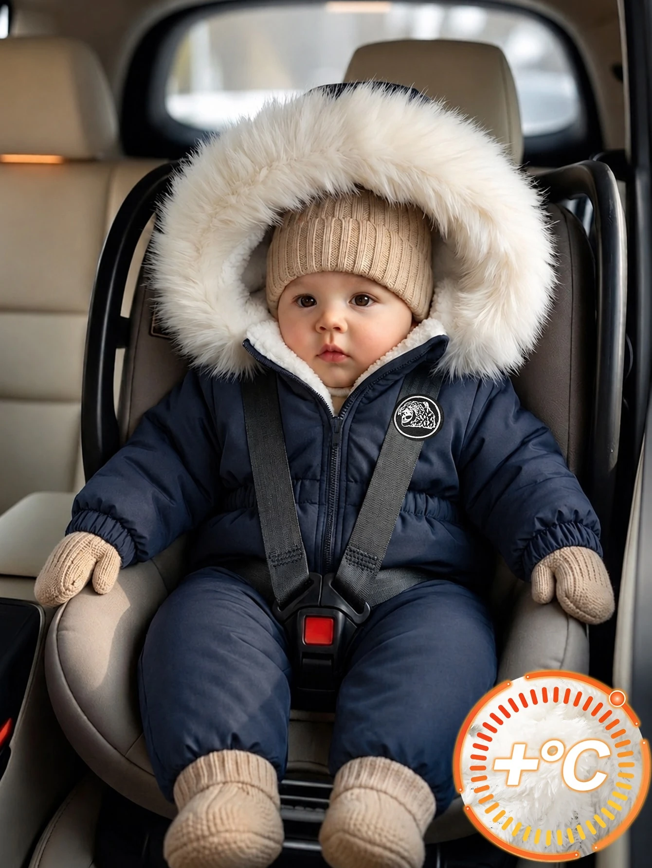 Combinaison bébé garçon nourrisson tout-petit 0-3 ans automne/hiver décontractée — vue 6