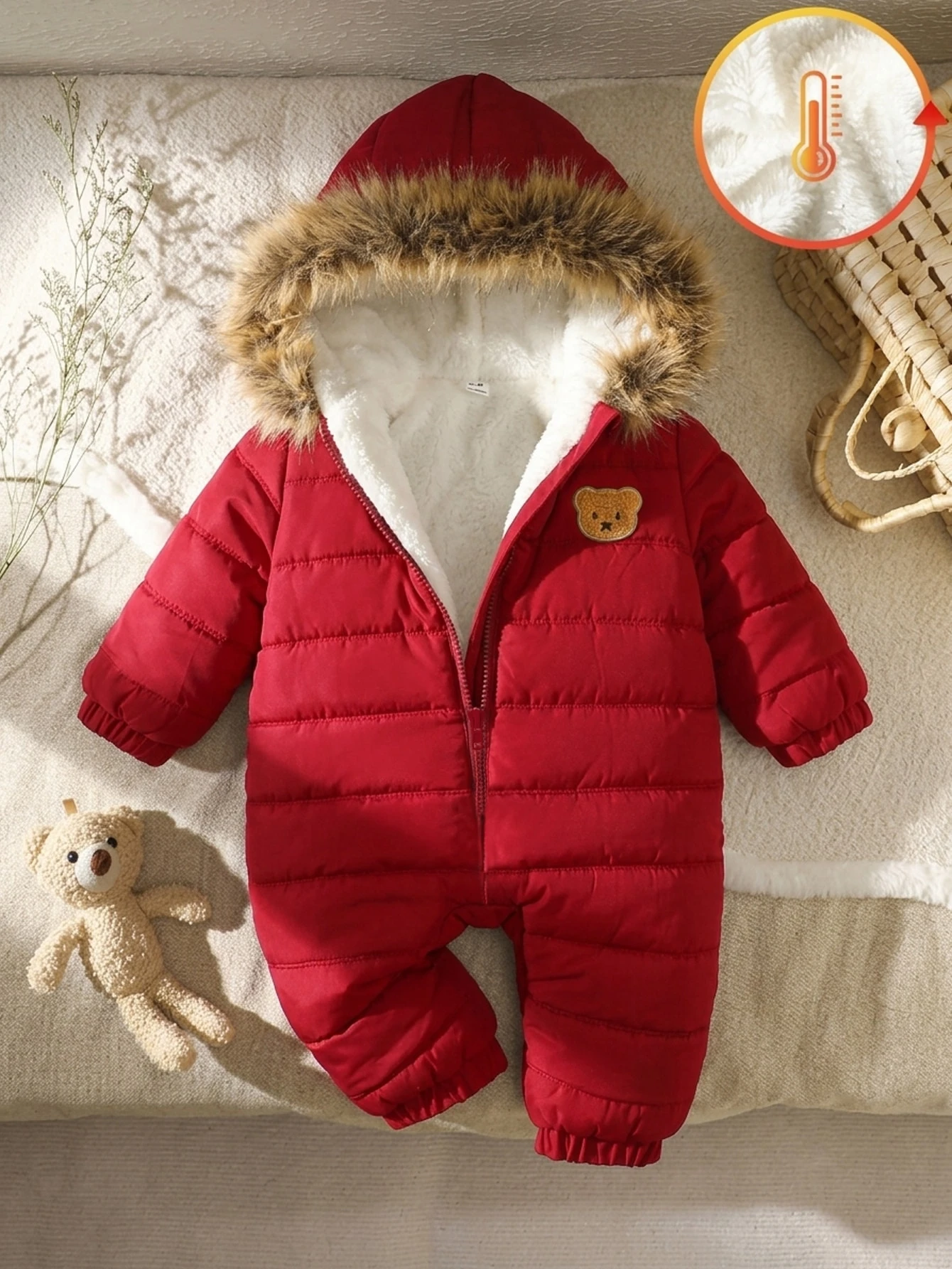 Combinaison bébé garçon nourrisson tout-petit 0-3 ans automne/hiver décontractée — vue 11