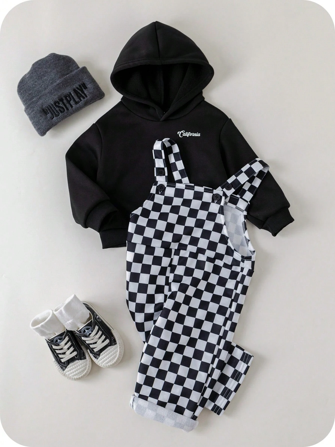 2 pièces/set Style sport décontracté pour bébé garçon/fille. sweat-shirt à capuche — vue 6