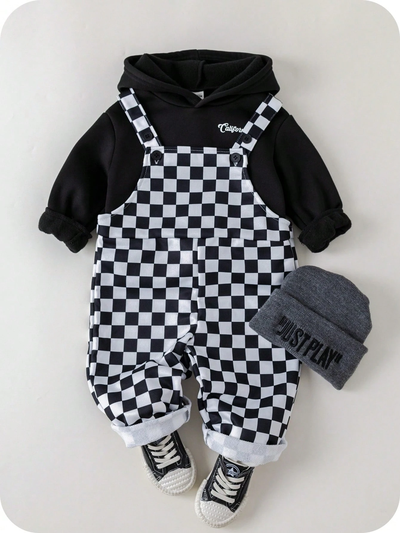 2 pièces/set Style sport décontracté pour bébé garçon/fille. sweat-shirt à capuche