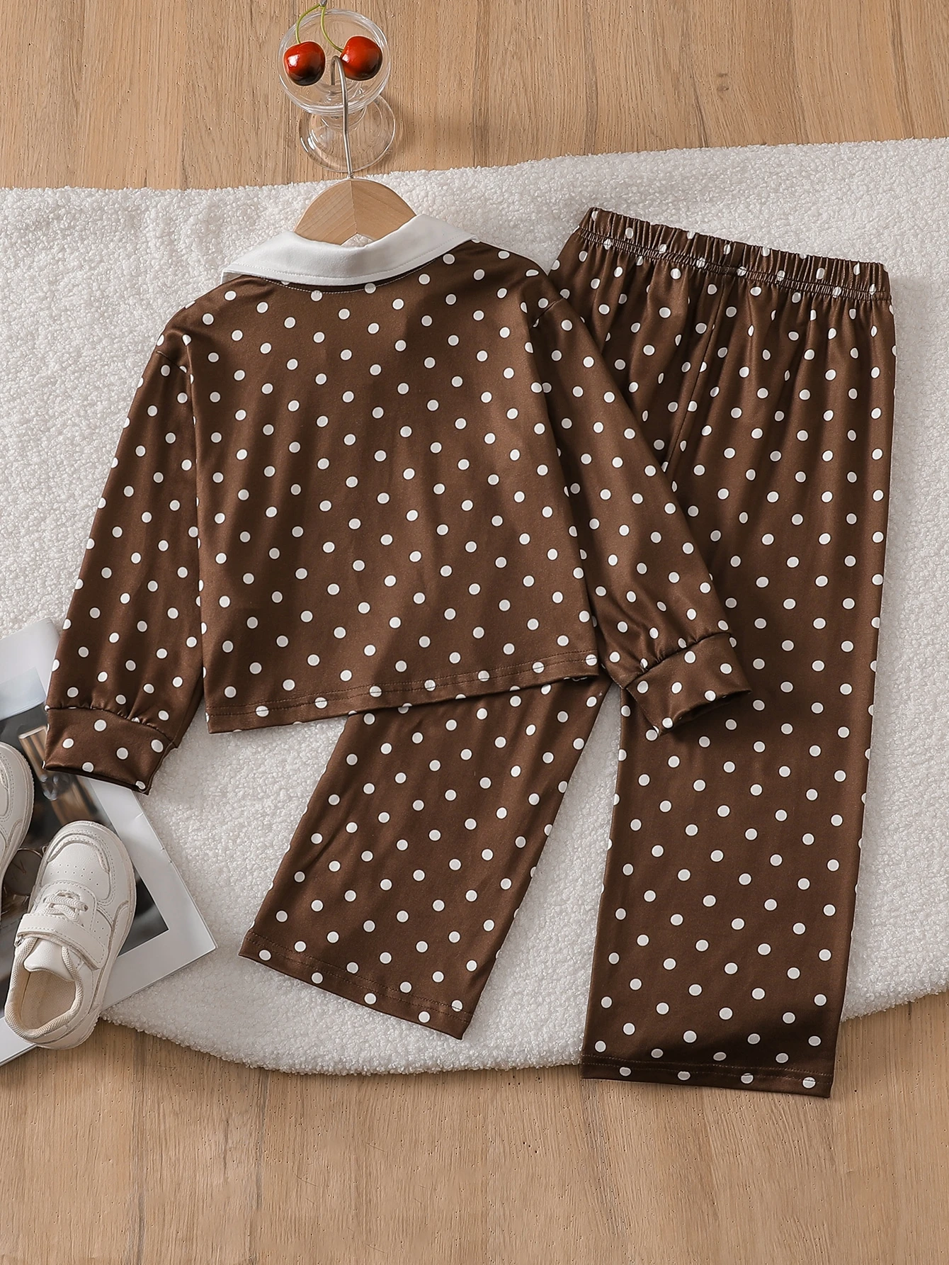Ensemble 2 pièces pour jeunes filles, tenue printemps/automne à manches longues — vue 12