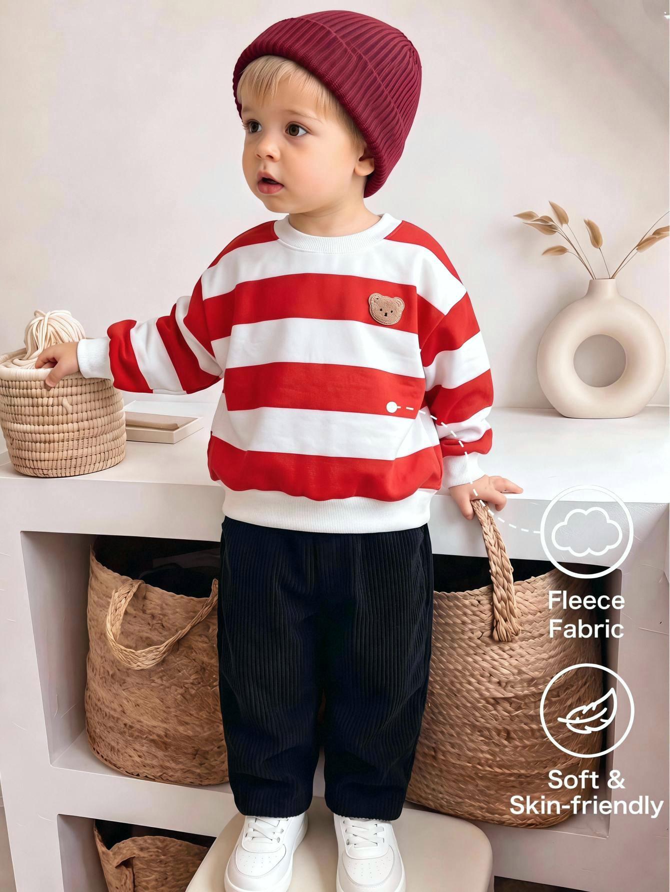 Ensemble Sweat-shirt-shirt 2 pièces unisexe pour bébé garçon/fille et tout-petit — vue 7