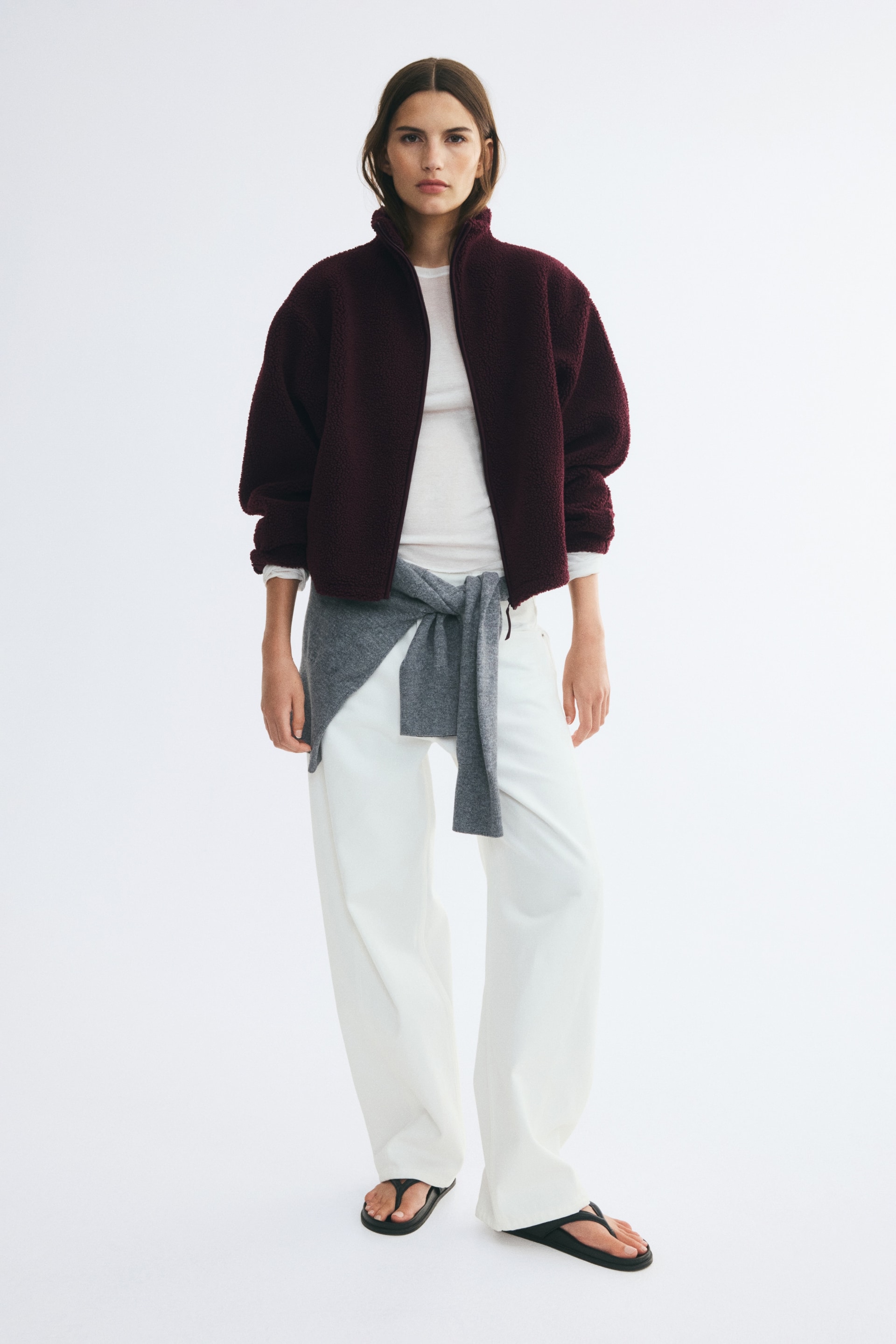 Veste en tissu Teddy bear — vue 3