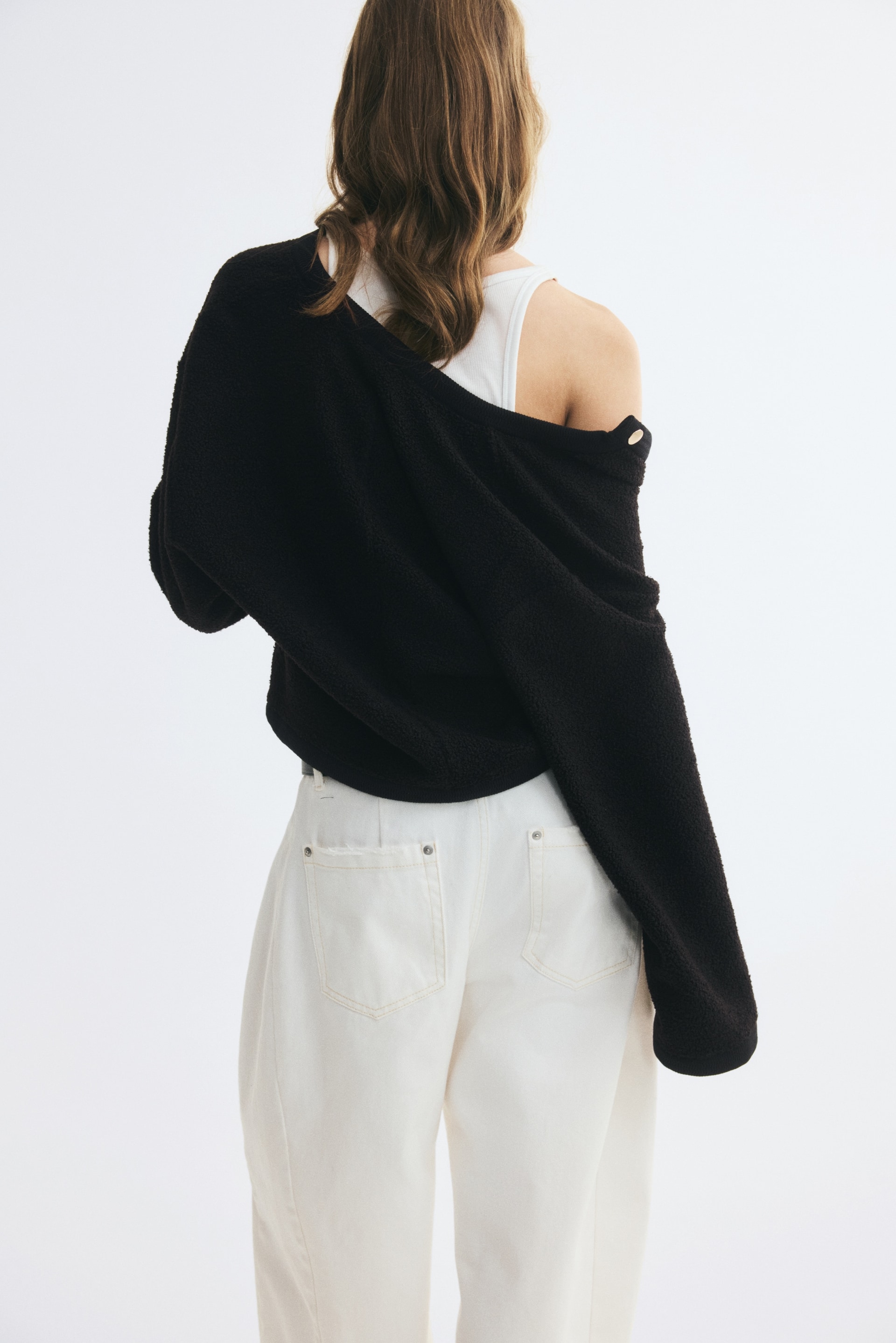 Veste en tissu Teddy bear — vue 3