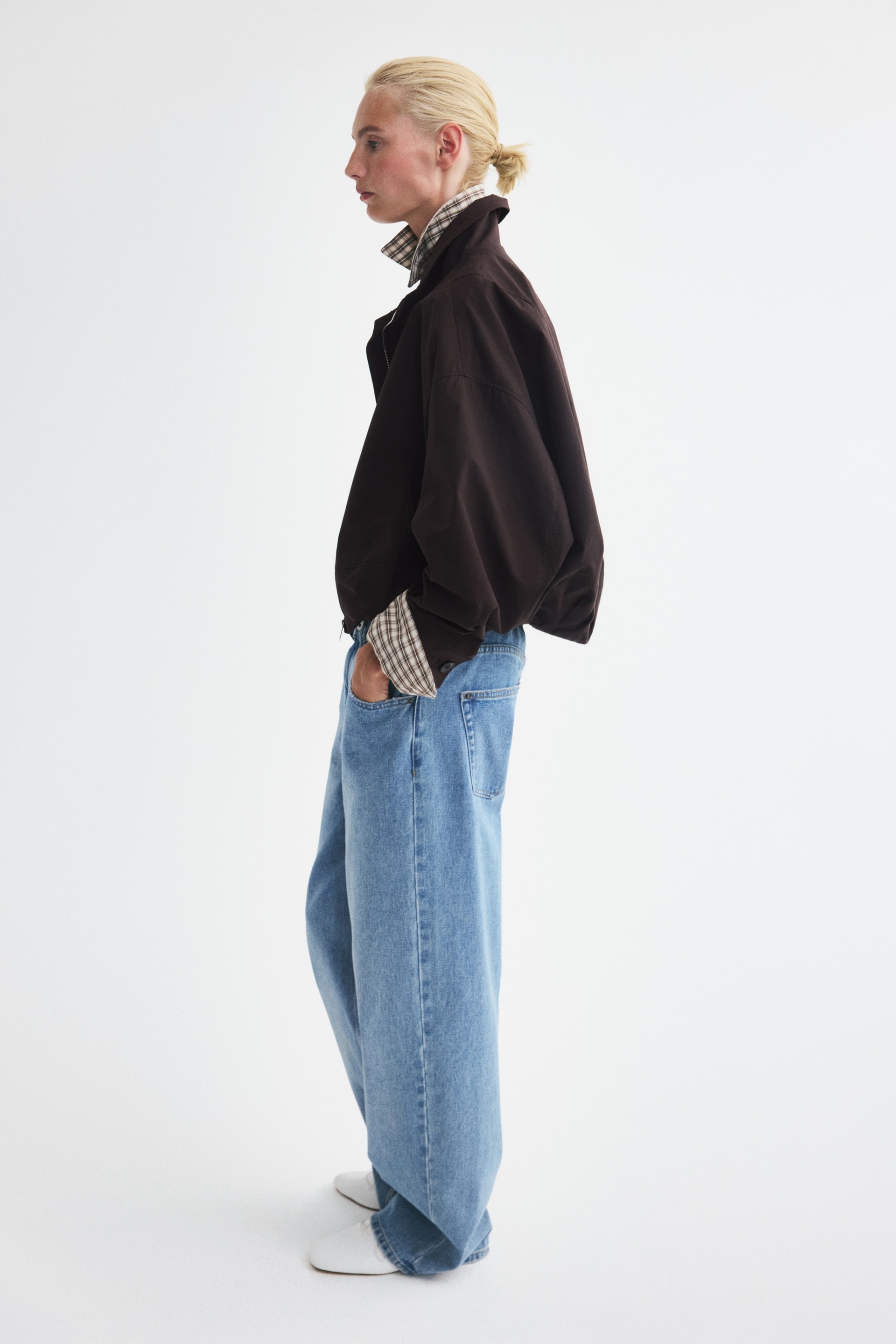 Veste oversize avec base à effet boule — vue 4