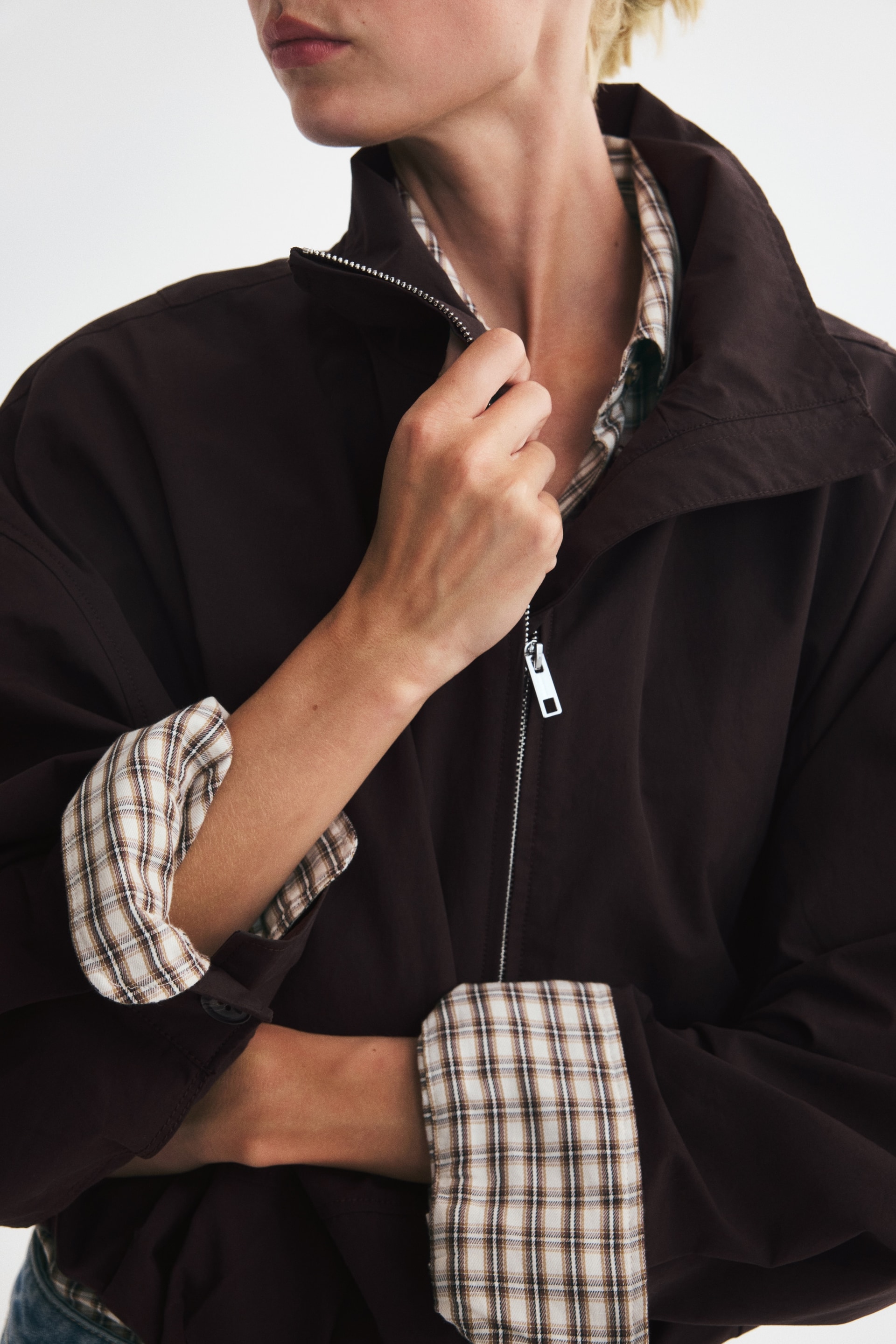 Veste oversize avec base à effet boule — vue 2