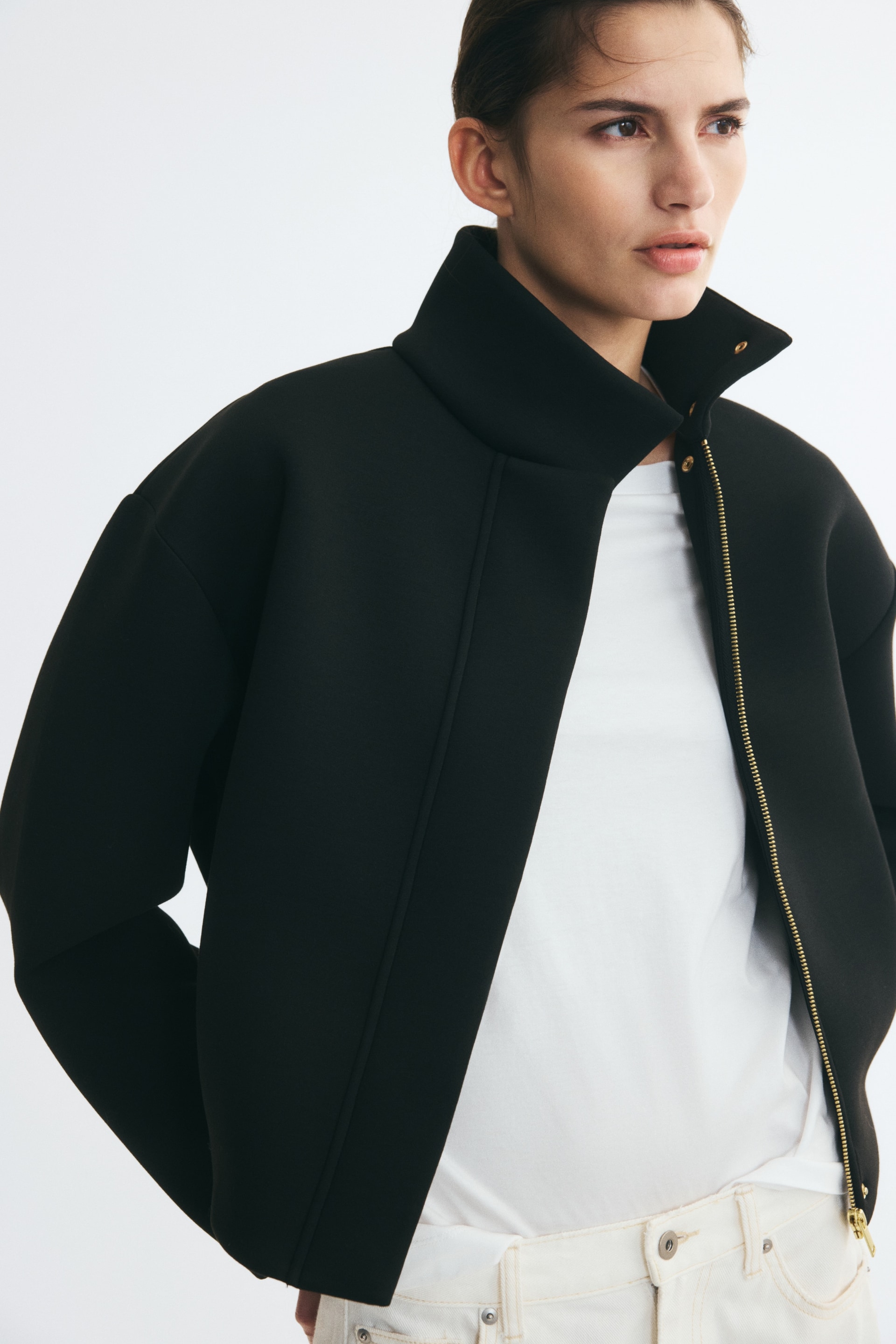Veste oversize en scuba