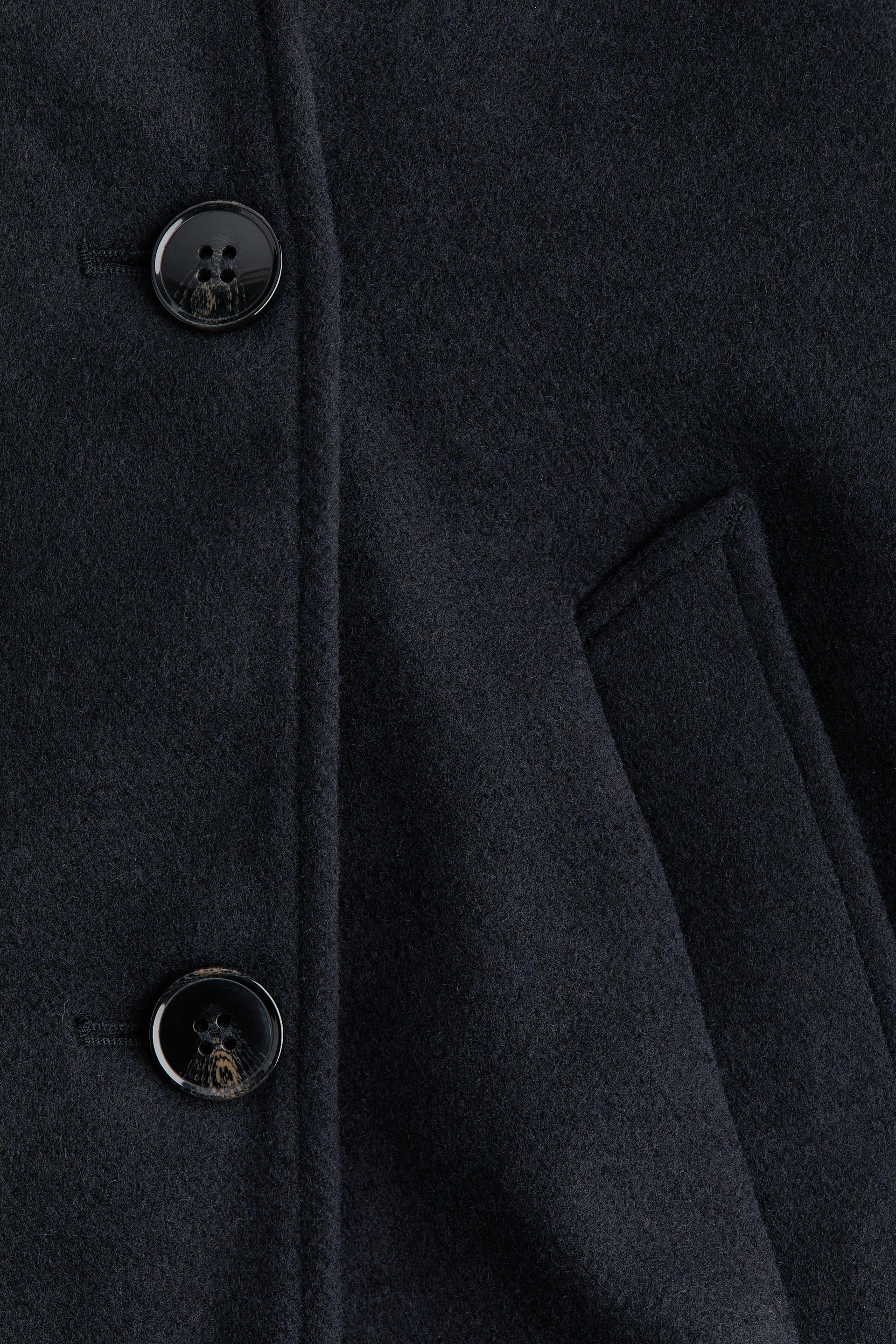 Veste à fermeture croisée avec col entonnoir — vue 8