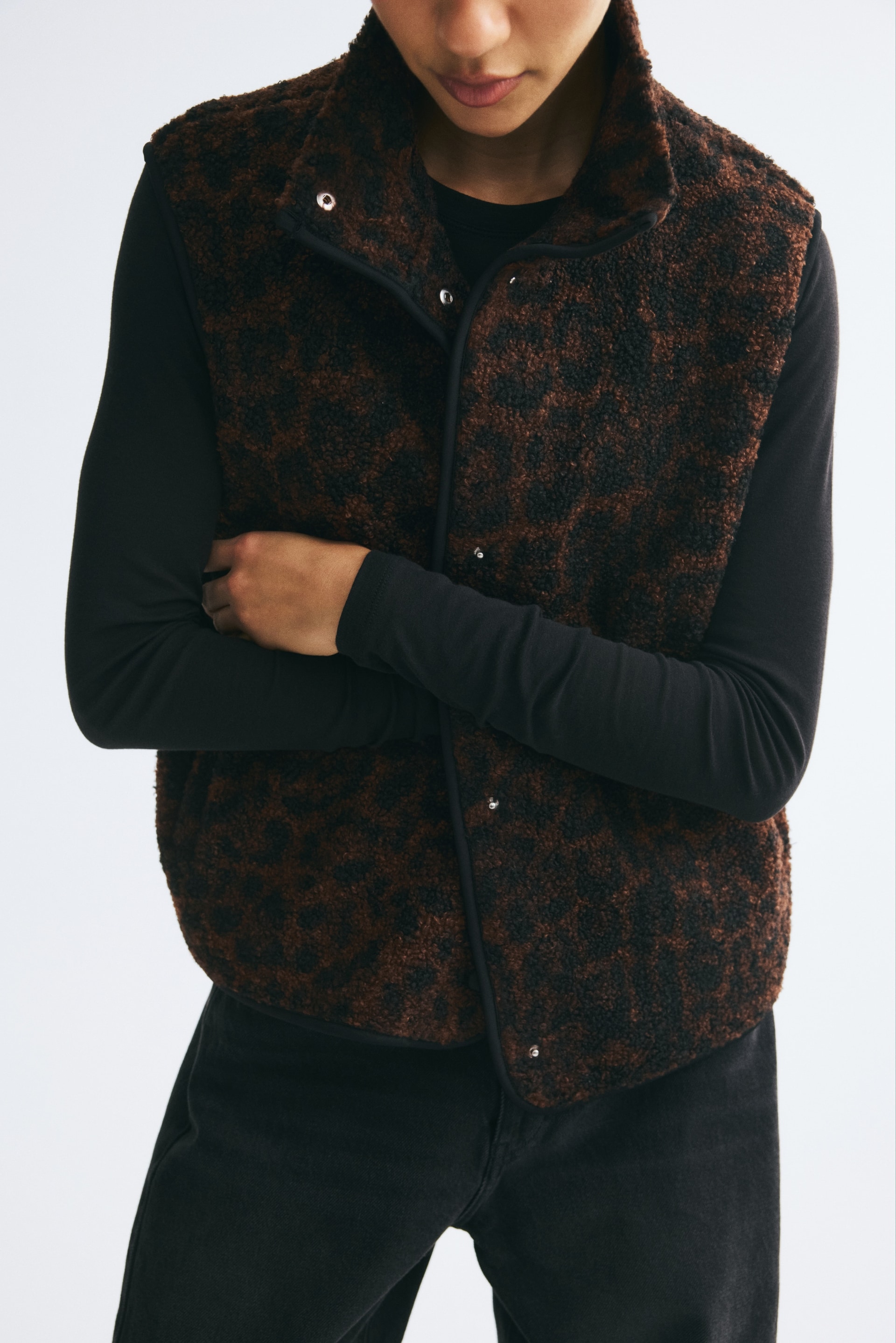 Veste sans manches en tissu Teddy bear — vue 2