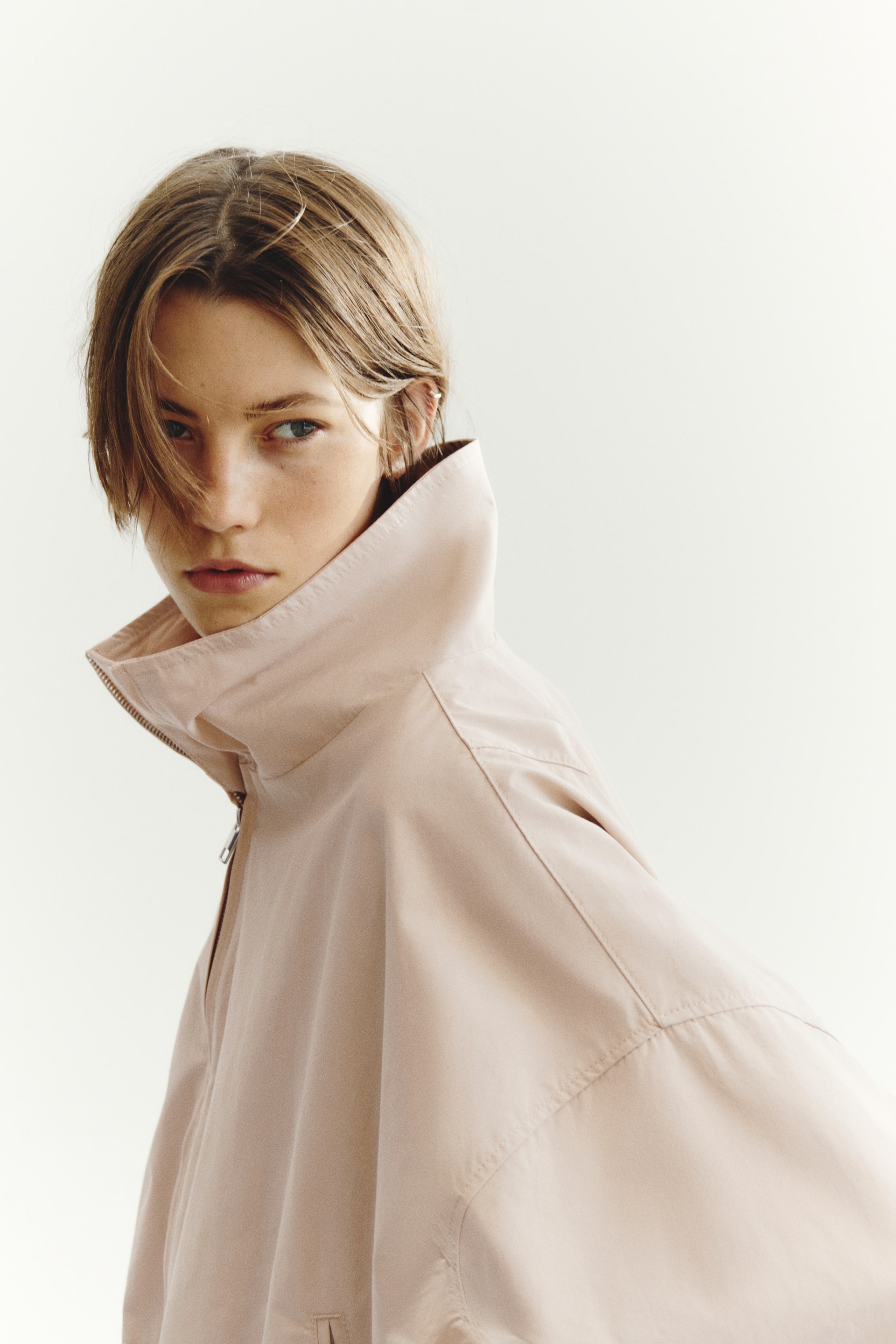 Veste oversize avec base à effet boule — vue 3