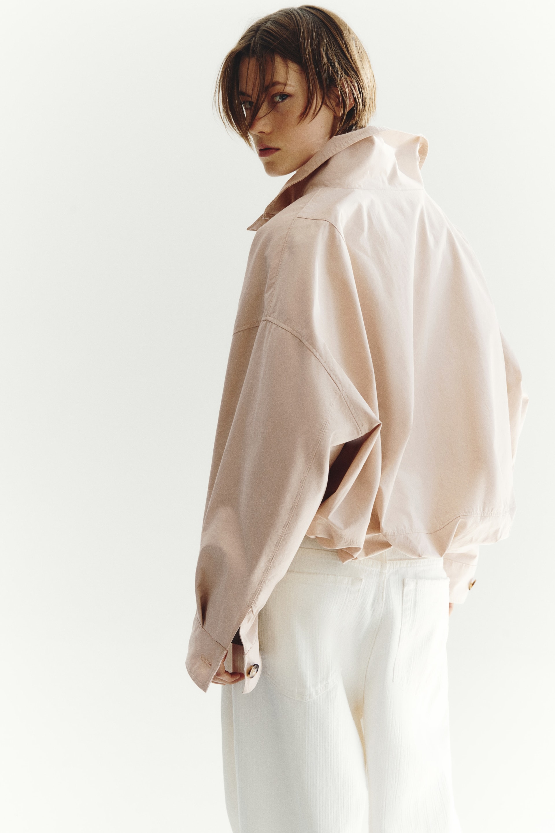 Veste oversize avec base à effet boule — vue 5