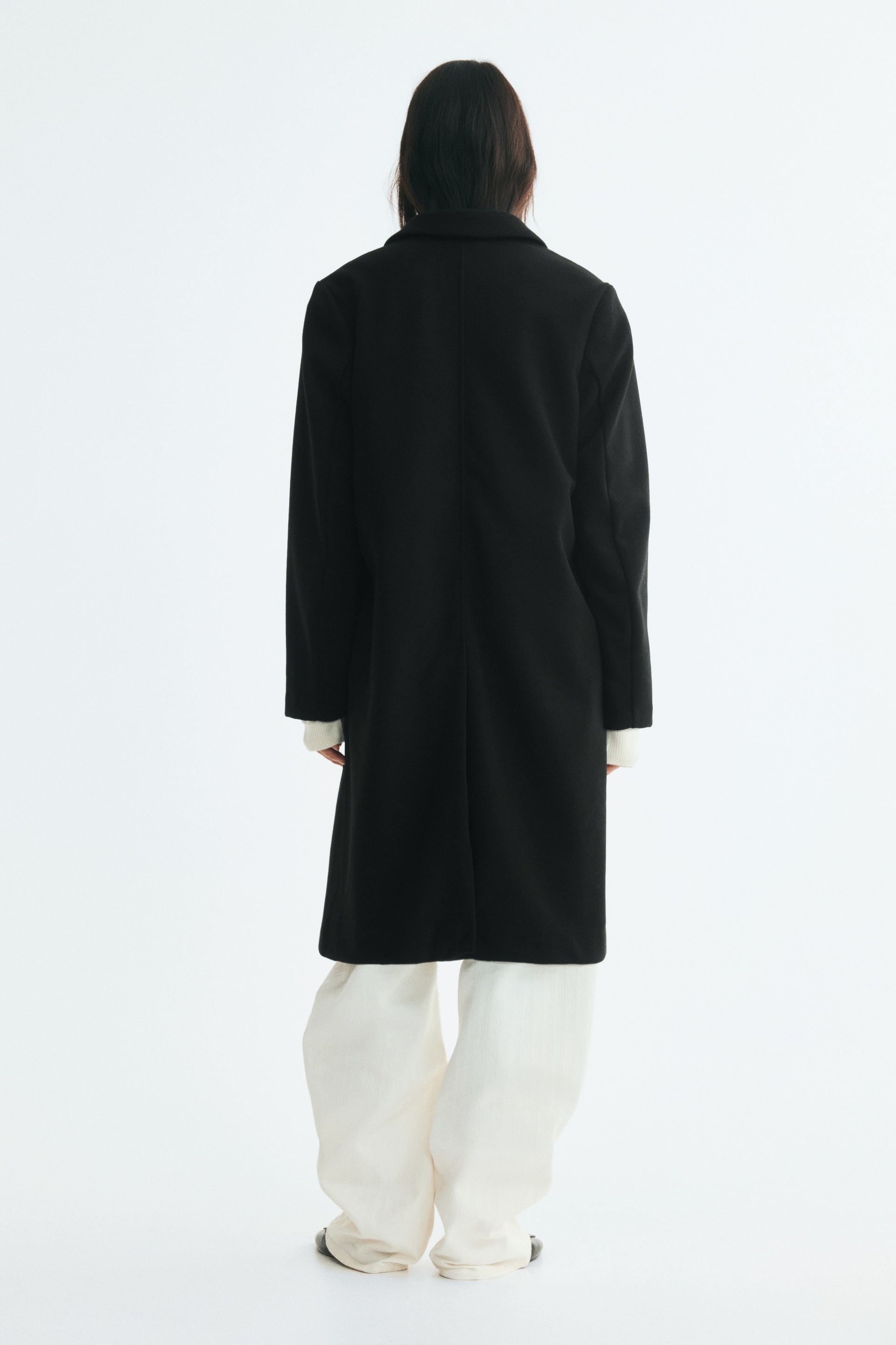 Manteau à fermeture droite — vue 5