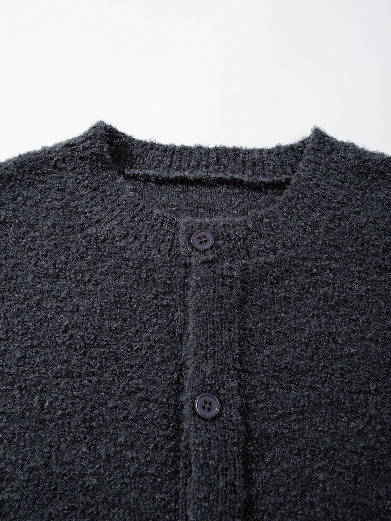 Cardigan pour homme mode décontractée polyvalente pour le quotidien et la maison, col — vue 8