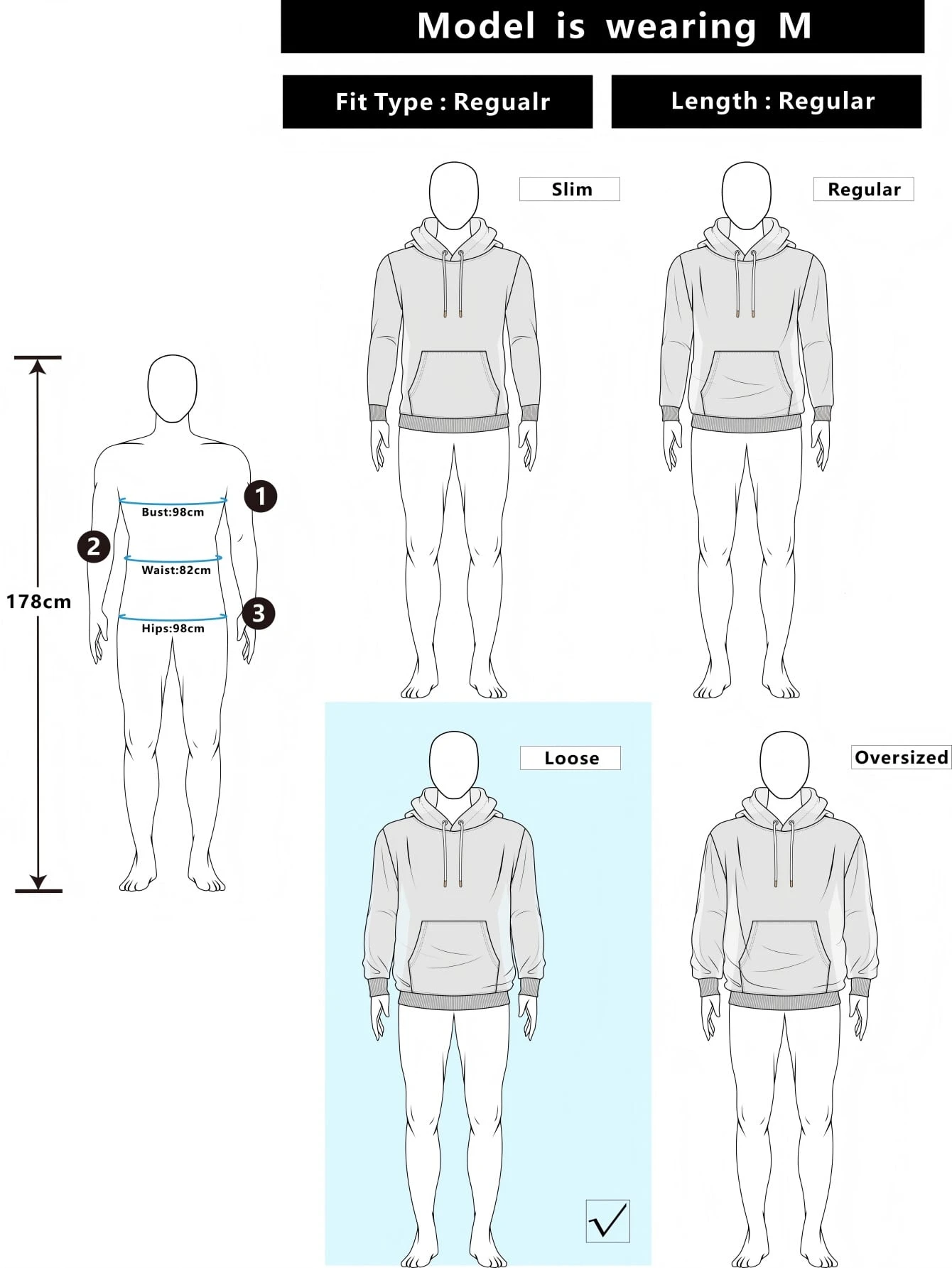 Lornavo sweat-shirt décontracté basique pour homme en coton avec motif chevalier, noir, — vue 9