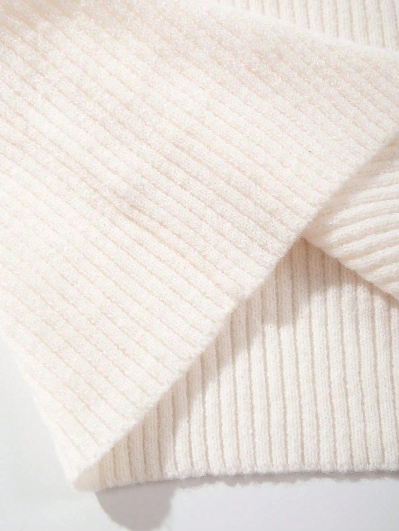 Pull col roulé en maille côtelée pour hommes, style décontracté ample, convient pour le — vue 10